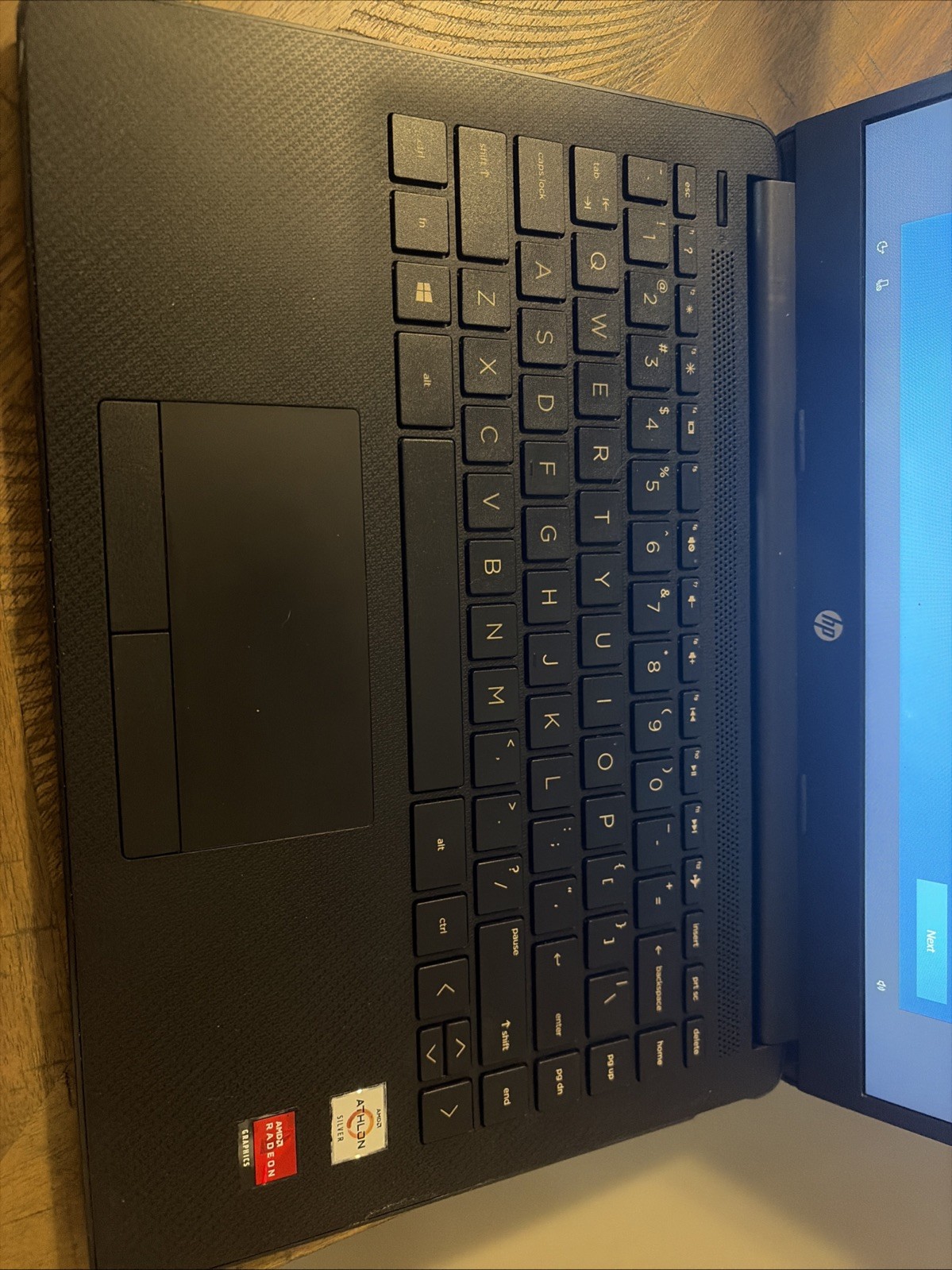 HP 14-dk1003dx Laptop – 14″ Display, AMD Athlon Silver, 4GB RAM, 128GB SSD