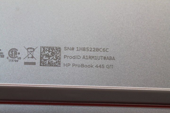 HP ProBook 445 G11 14″ Ryzen 7 7735U 2.7GHz 8GB 256GB (No Charger)