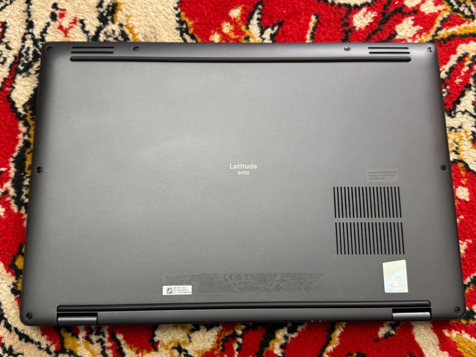 Dell Latitude 9430 14″ FHD+ i5-1245U, 16GB Ram, 1TB SSD, Win 11 Pro