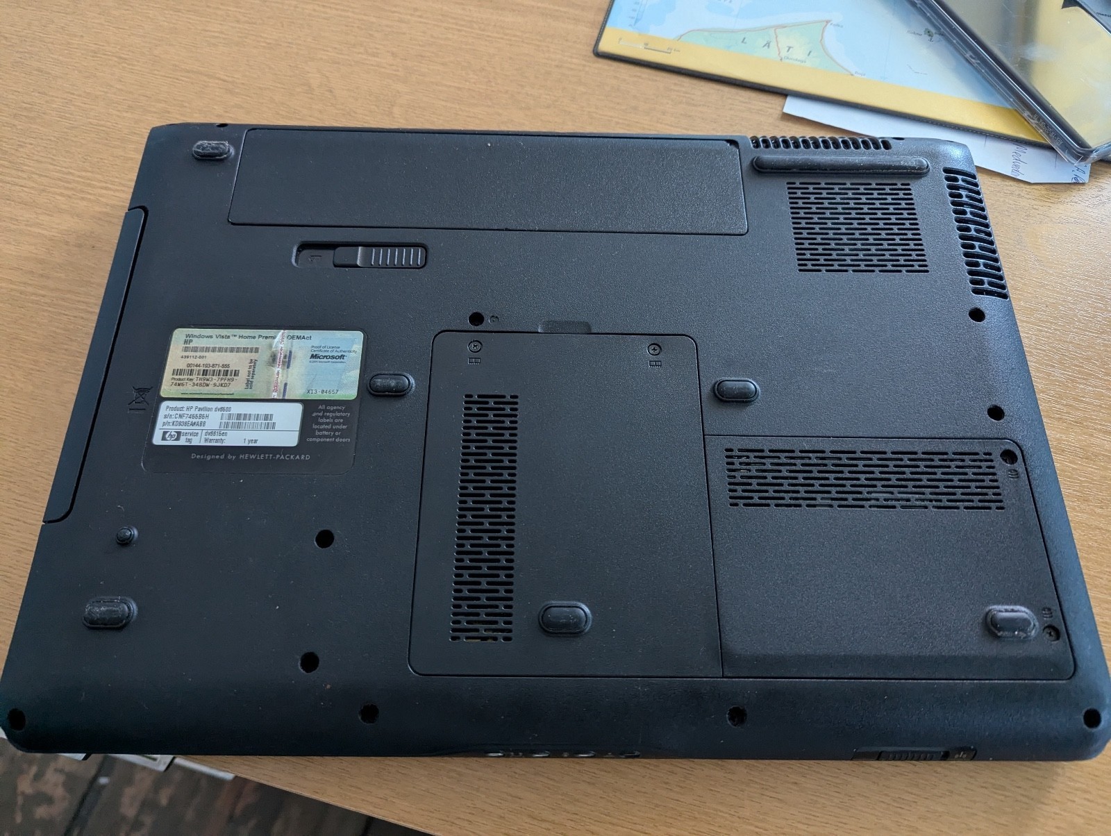 HP Pavilion DV6500 Laptop – Pentium T2310, 60gb HDD, 2gb RAM.