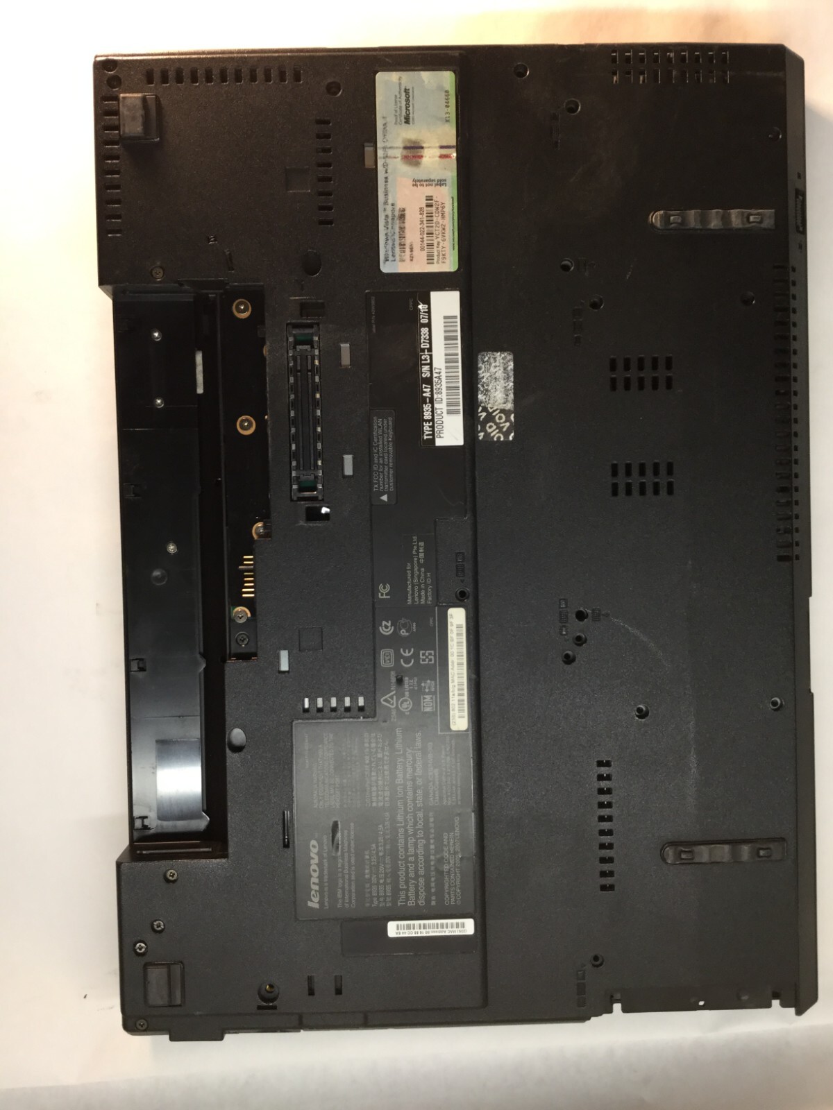 Lenovo ThinkPad R61 15″ Laptop Intel Celeron – BOOTS TO BIOS -MZ