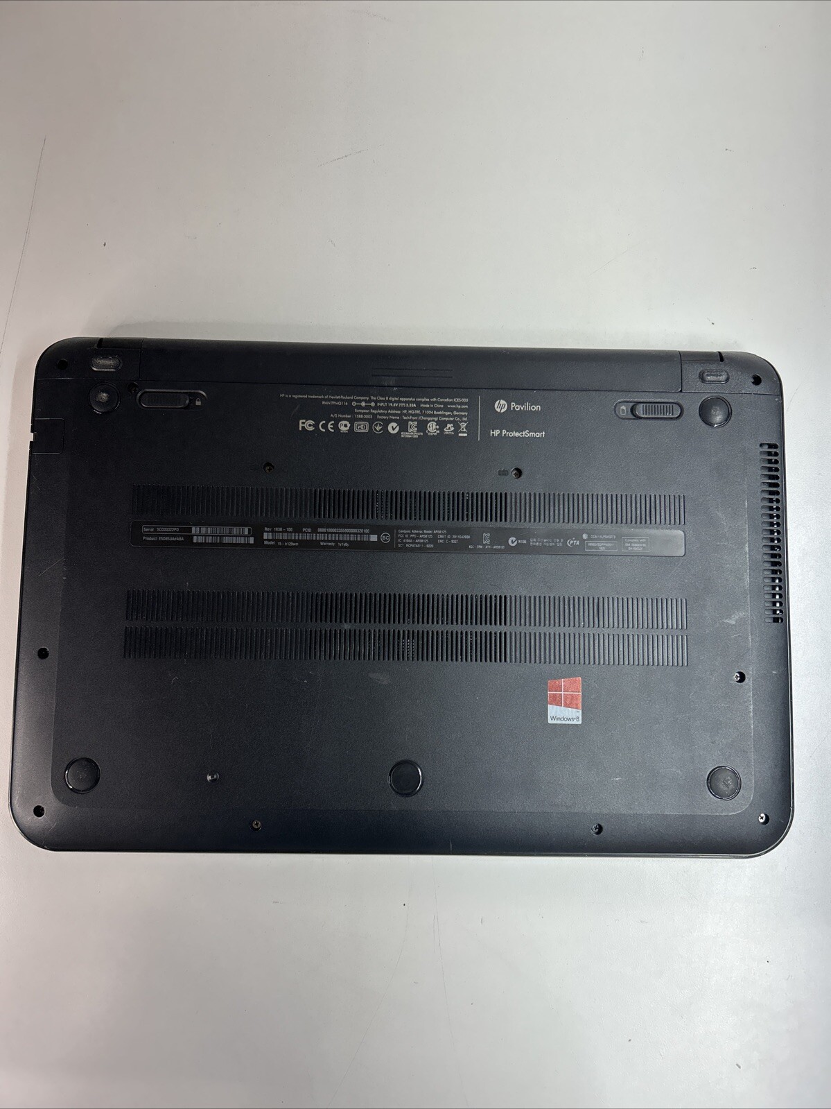 HP Pavilion TS 15 SleekBook 15-b129wm 4GB Ram 500GB HDD W 11 Pro Needs 🔋