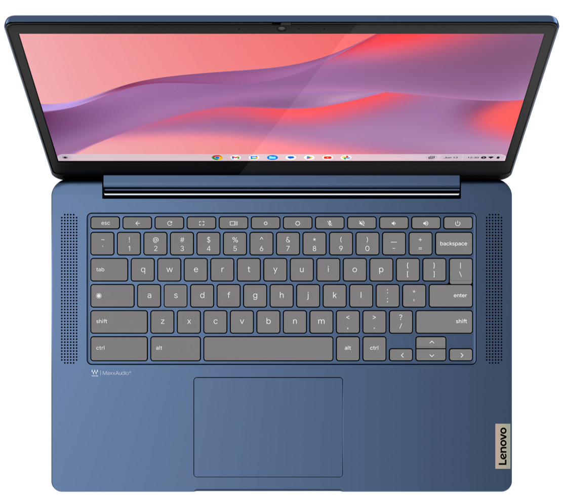 Lenovo IdeaPad Slim 3 Chromebook 14″ FHD Touch Kompanio 520 4GB 64GB eMMC Blue