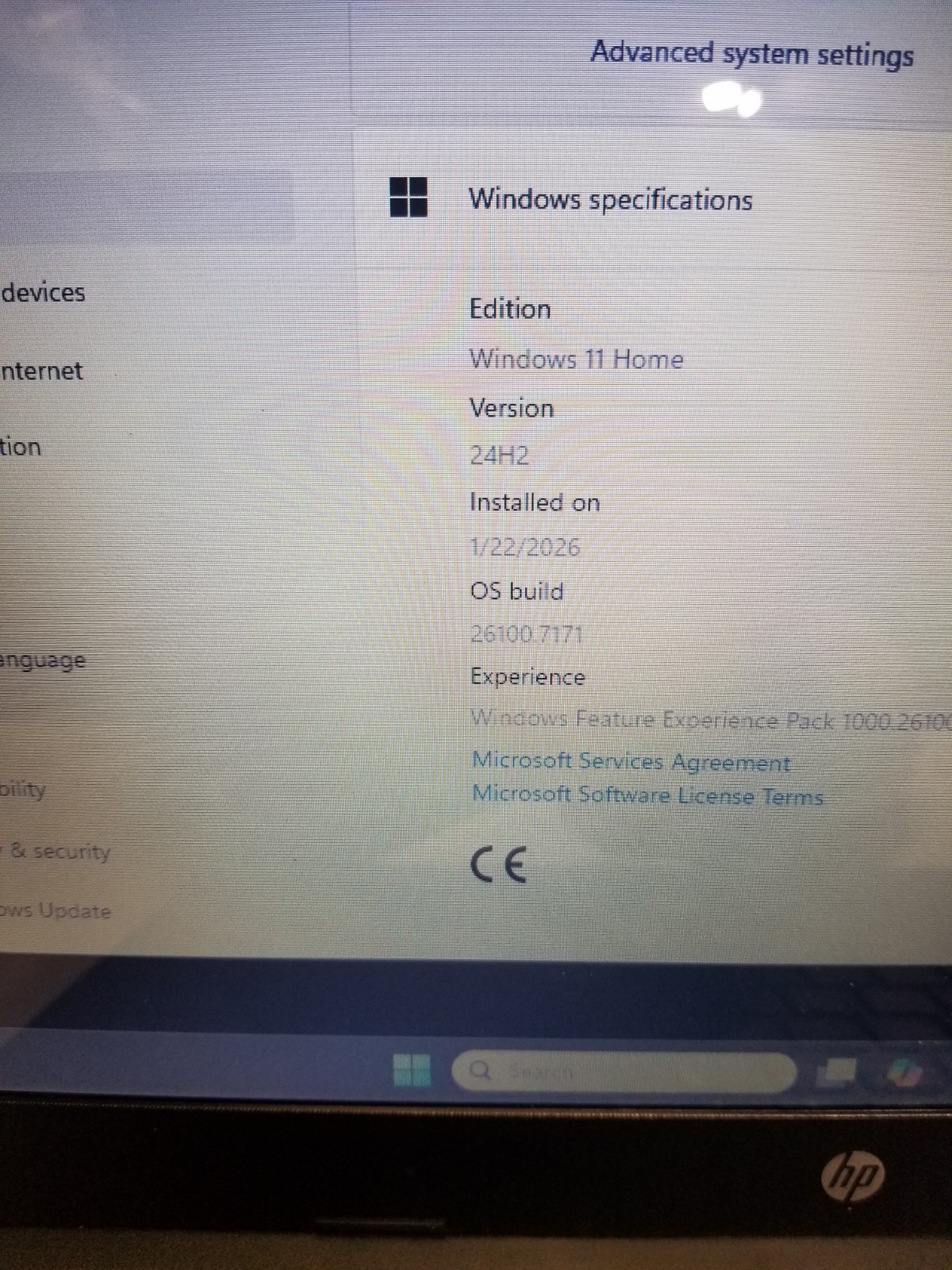 HP 14-dq0051dx Laptop Celeron N4120 4GB RAM 58GB SSD 14″ Windows 11 Laptop