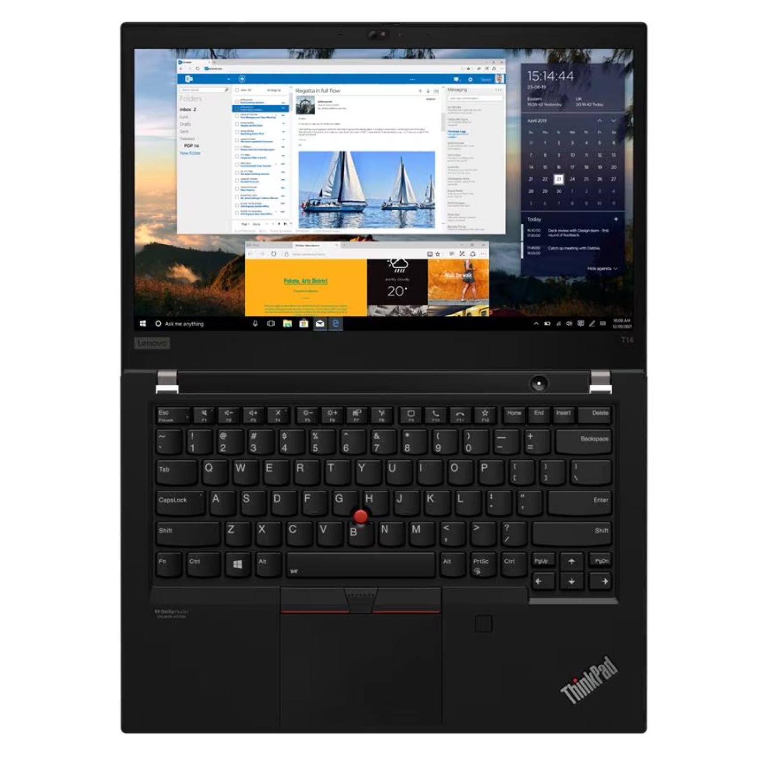 Lenovo ThinkPad T14 G2 14″ FHD Intel Core i7-1185G7 16GB DDR4 512GB SSD W11H BK