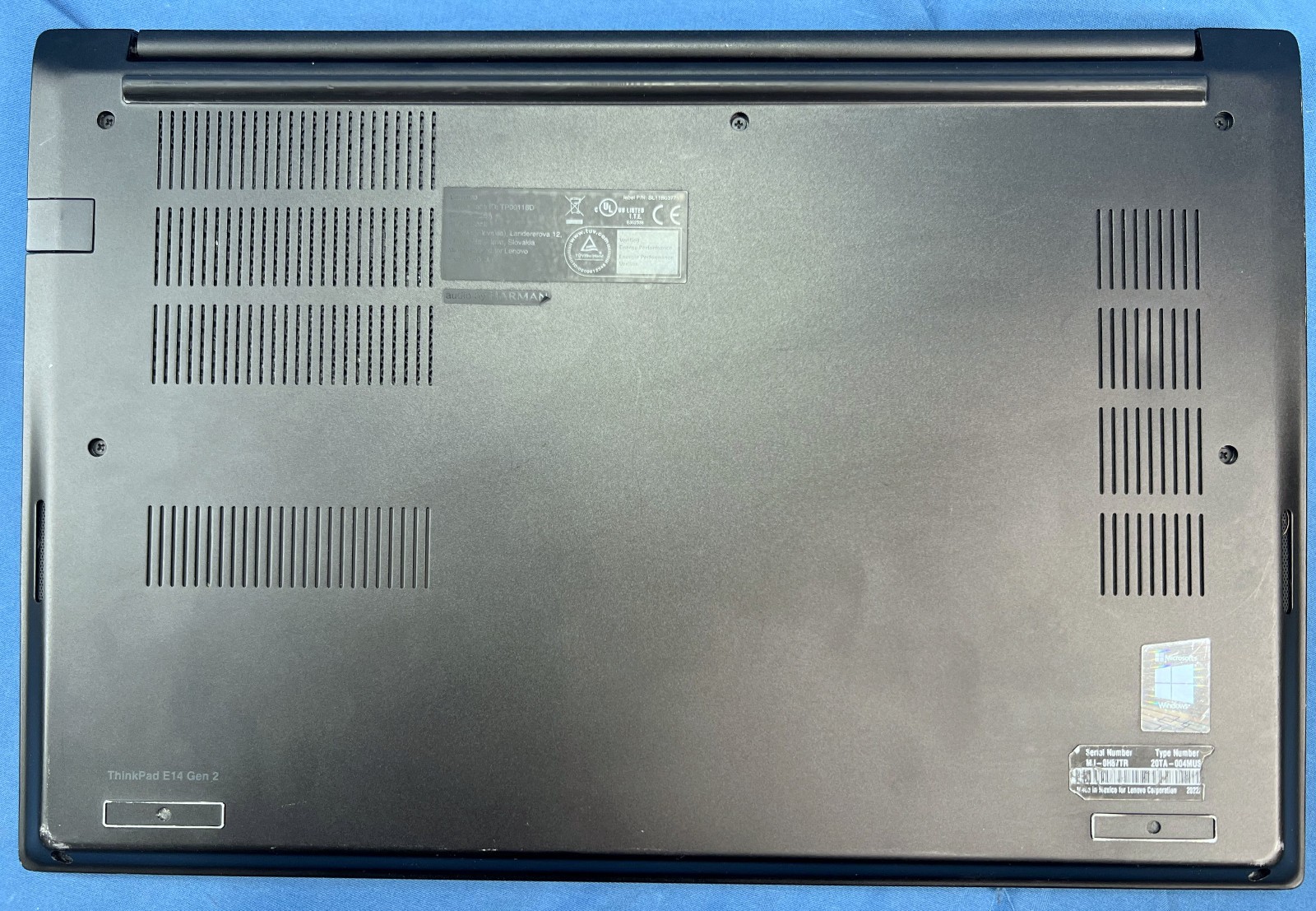 Lenovo ThinkPad E14 Touchscreen Laptop – i7-1165G7, 16GB RAM, 512GB NVMe -Win11