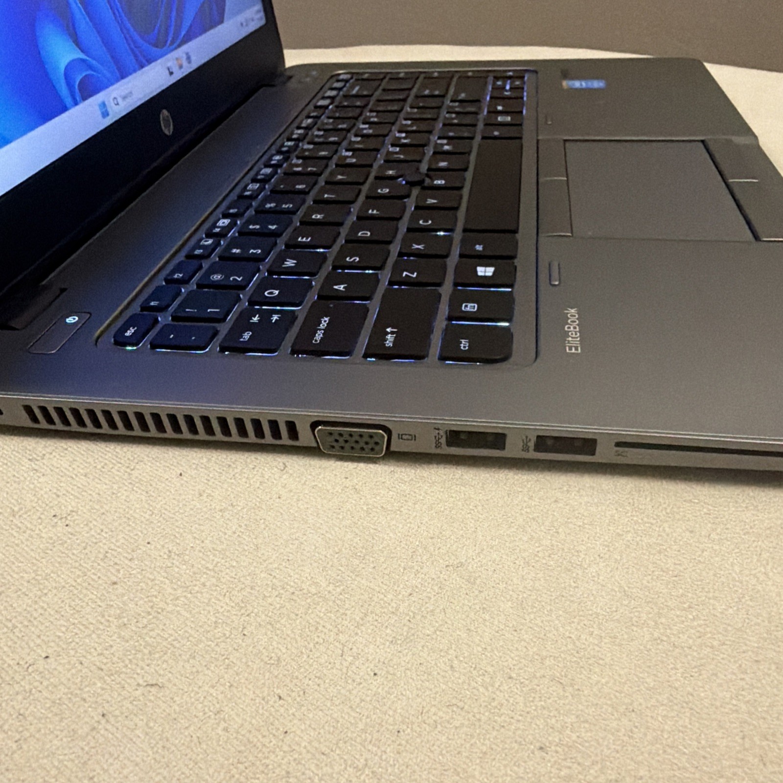 HP EliteBook 840 G2 Laptop intel i5-5300U 2.3GHz 16G Ram 256G SSD Windows 11 Pro