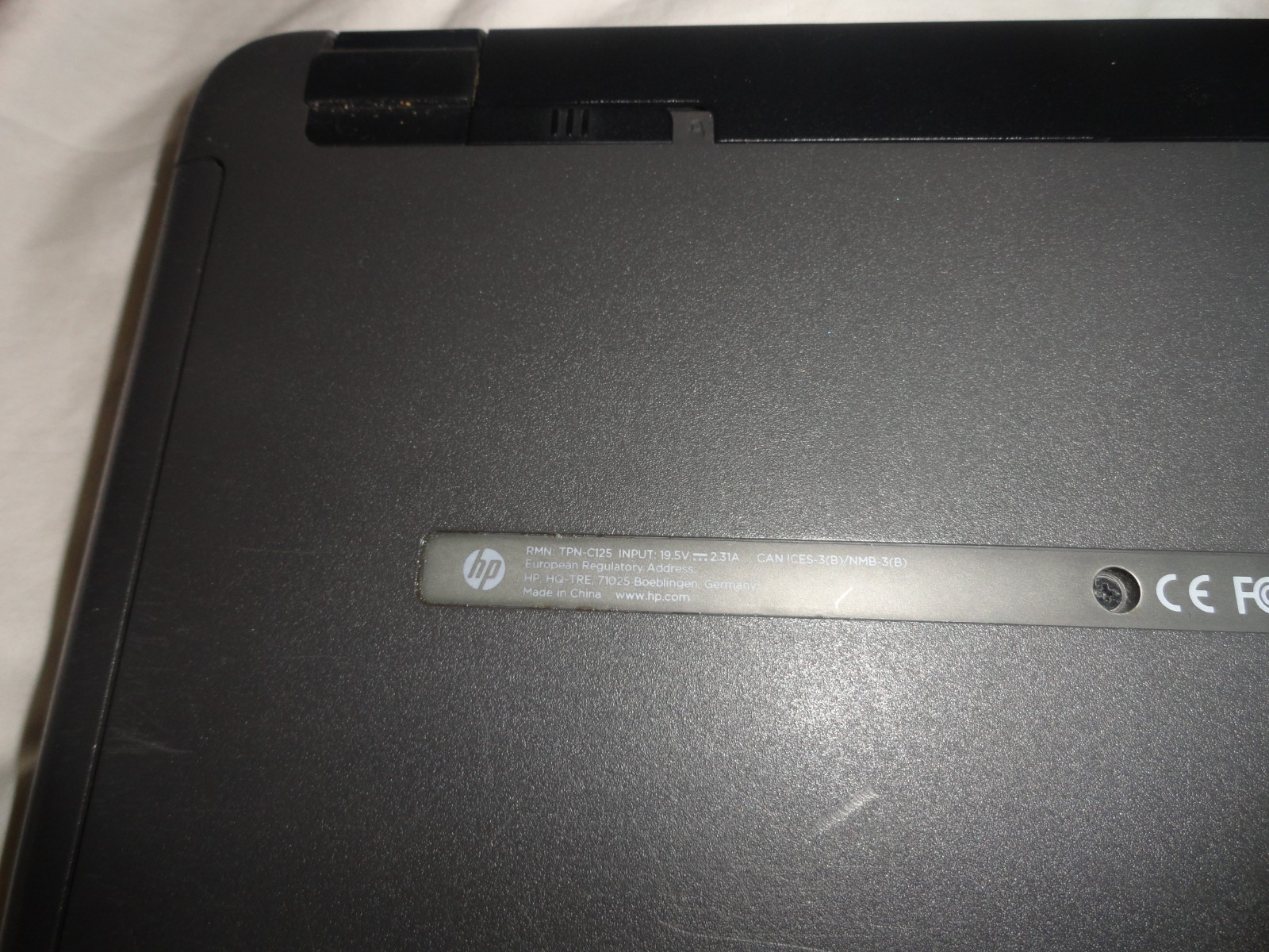 HP HQ-TRE 71025 LAPTOP PARTS AS IS