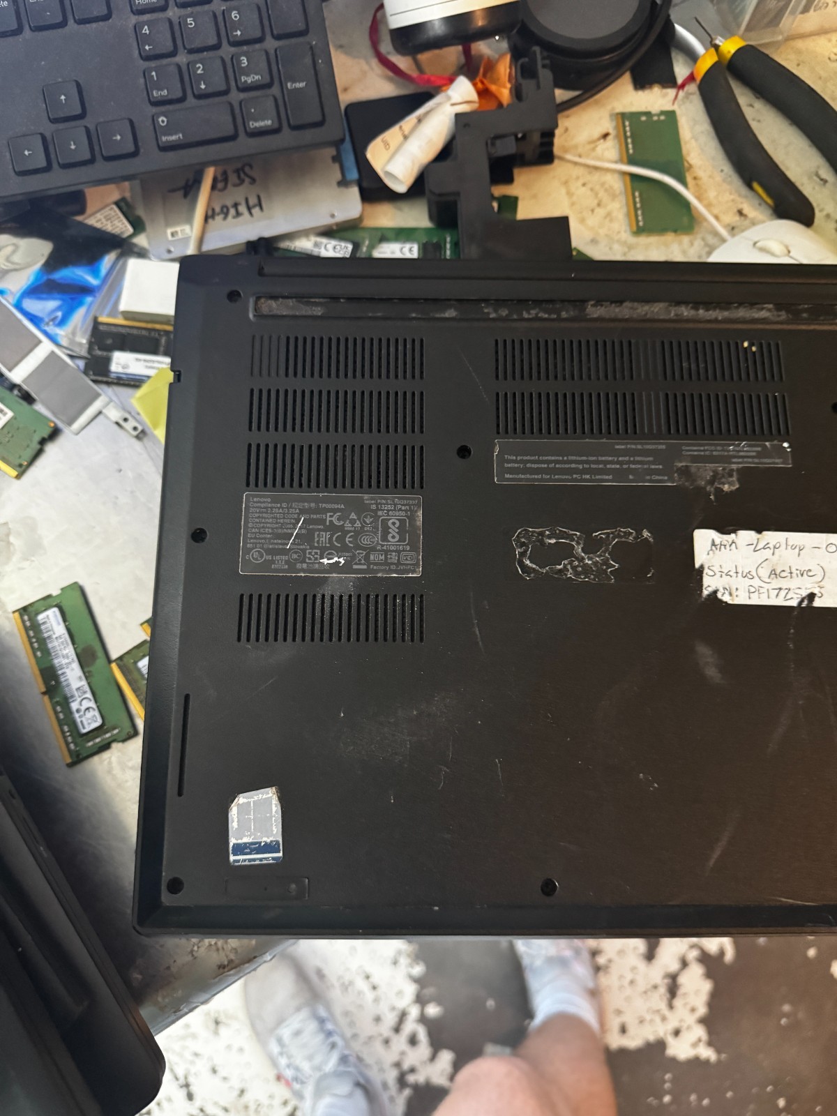 Lenovo ThinkPad E480 Core I5-8250 256GB SSD 8GB RAM Laptop For Repair #6105