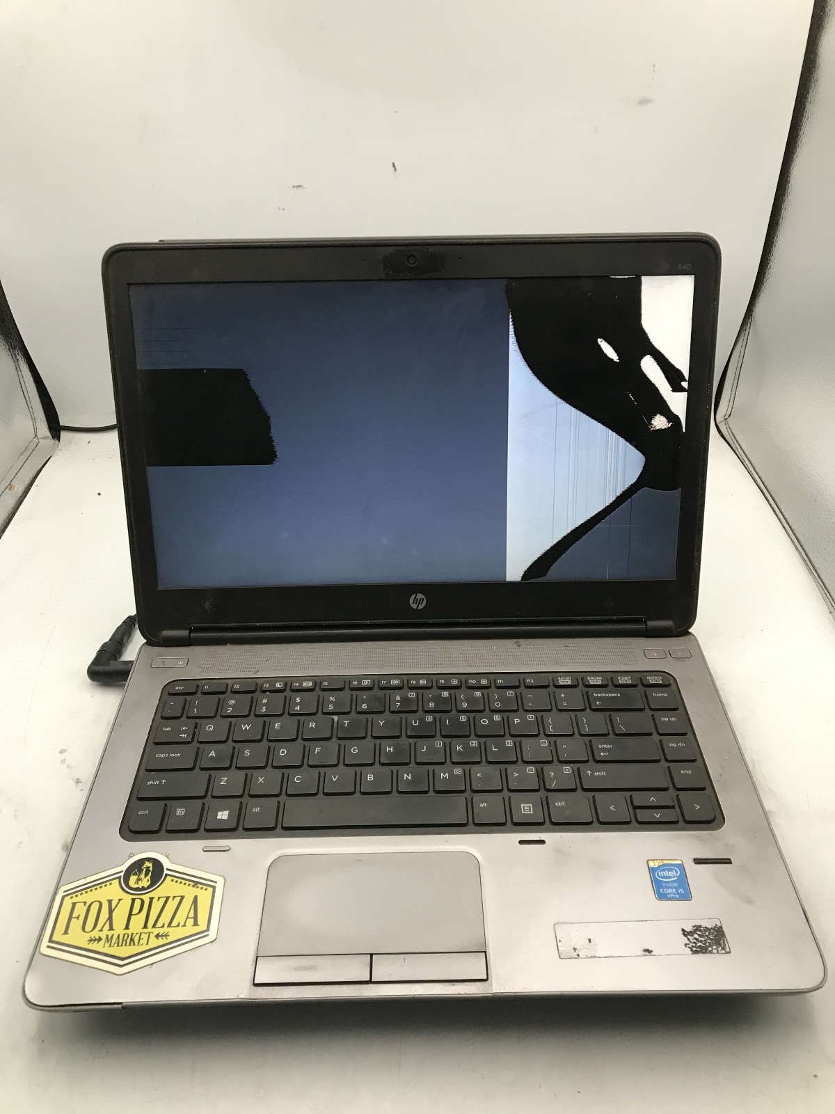 HP PROBOOK 640 G1 – FOR PARTS/BAD LCD – INTEL I5 4TH GEN – NO RAM -14″ -READ- BB