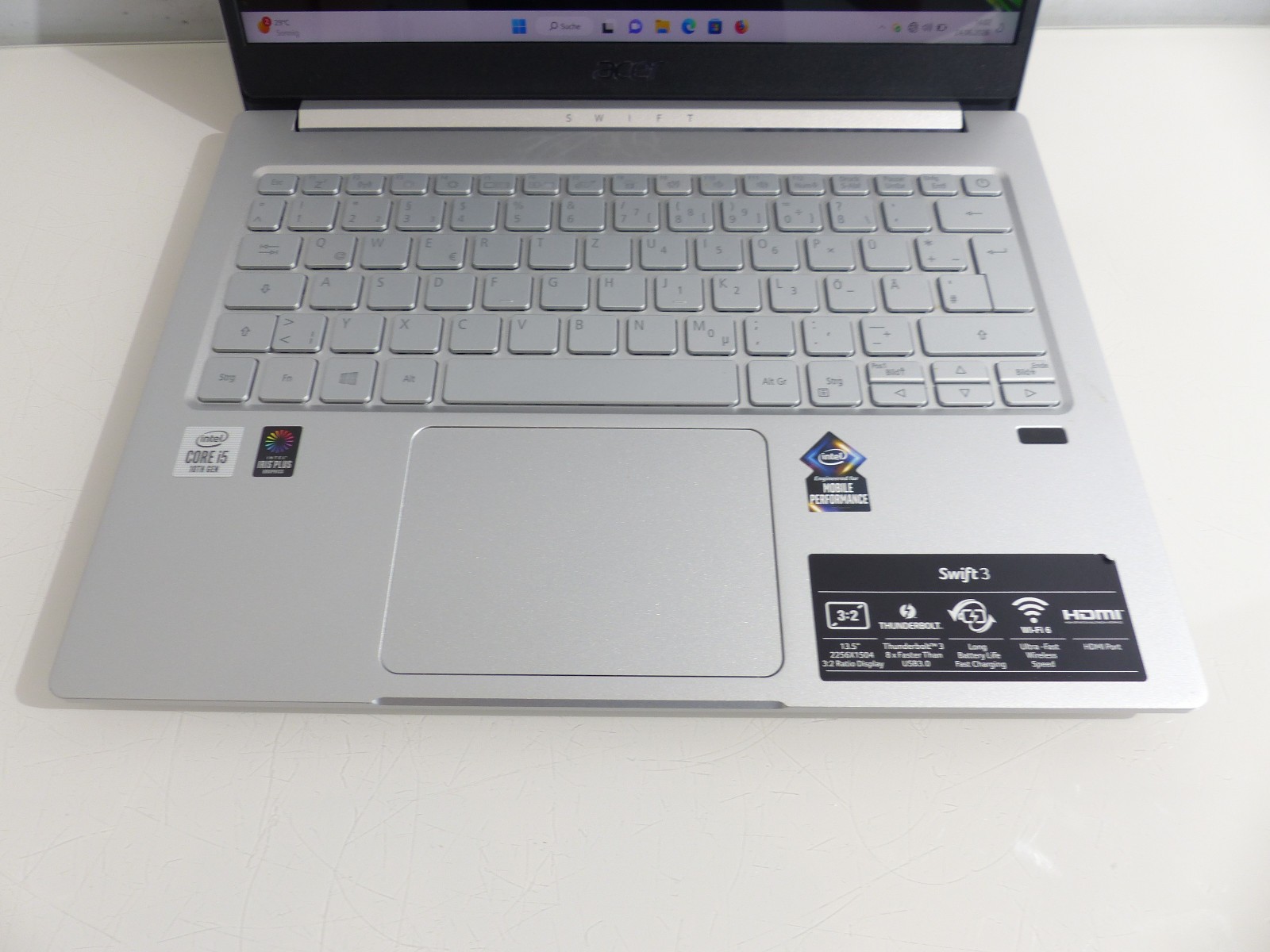 Acer Swift 3 sf313-52 N19H3 i5-1035G4 8GB 512GB SSD 2256×1504 13.5″ Laptop#101