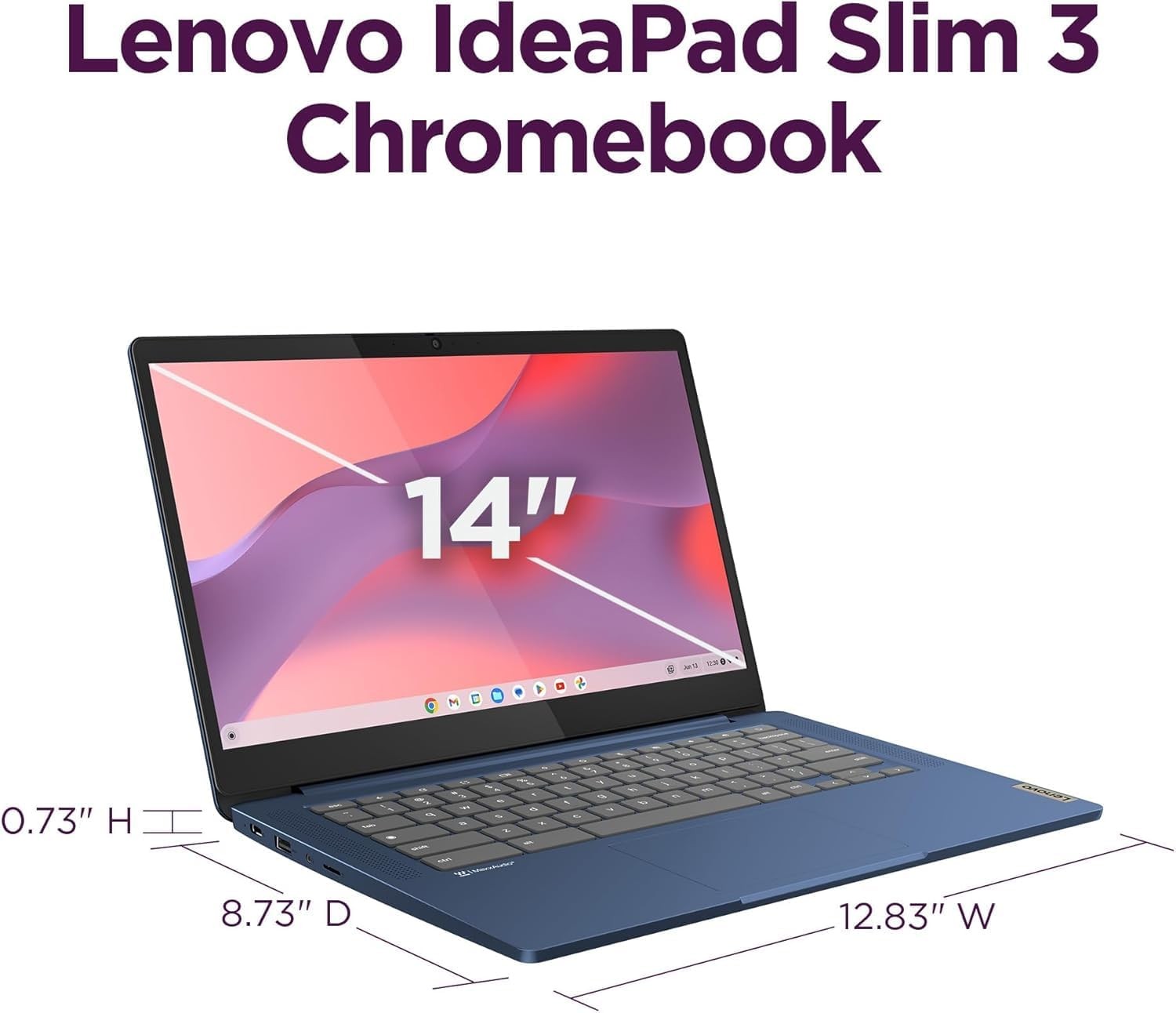 2025 Lenovo IdeaPad Slim3 Chromebook 14″ FHD Laptop computer 4GB RAM UP TO 320GB