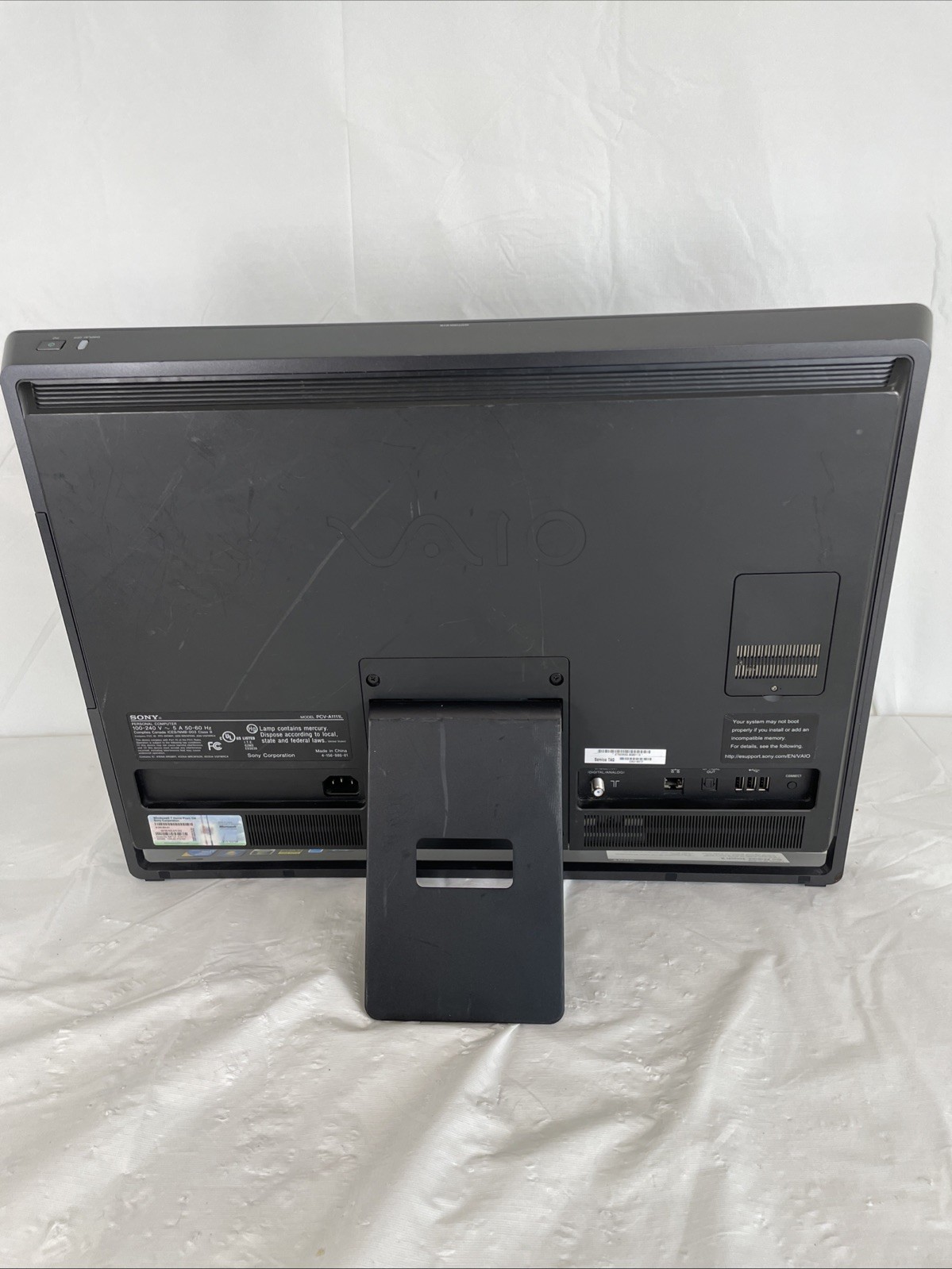 Sony VAIO VPCL114FX 24” All-In-One PC | Core 2 Duo | 4GB | Bad CD Drive | NO HDD