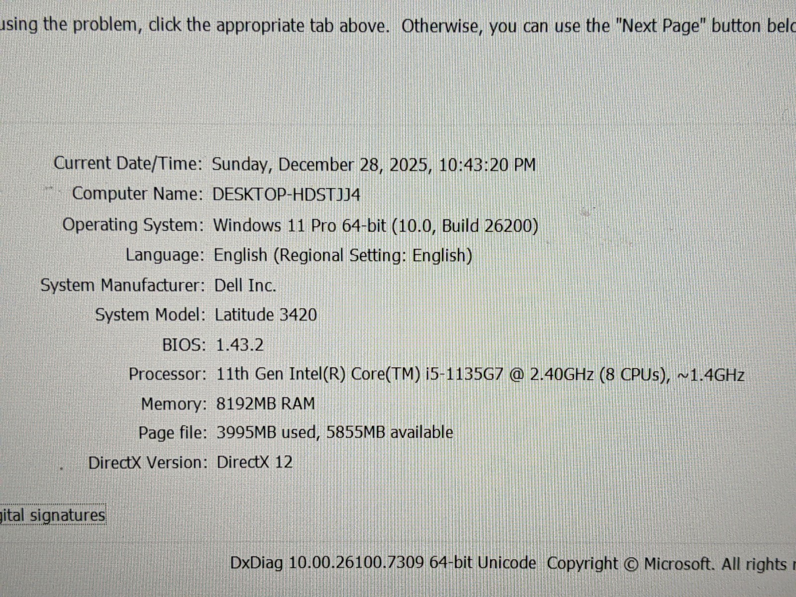 Dell Latitude 3420 14″FHD Intel Core i5-1135G7 2.4GHz 8GB 256GB SSD Win11Pro +PA