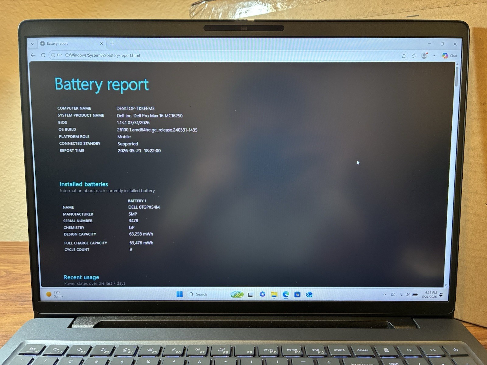 Grade A DELL Pro Max MC16250 Ultra 5 235H 16GB 512GB LTE 16″ FHD+ 2Yrs Warranty!