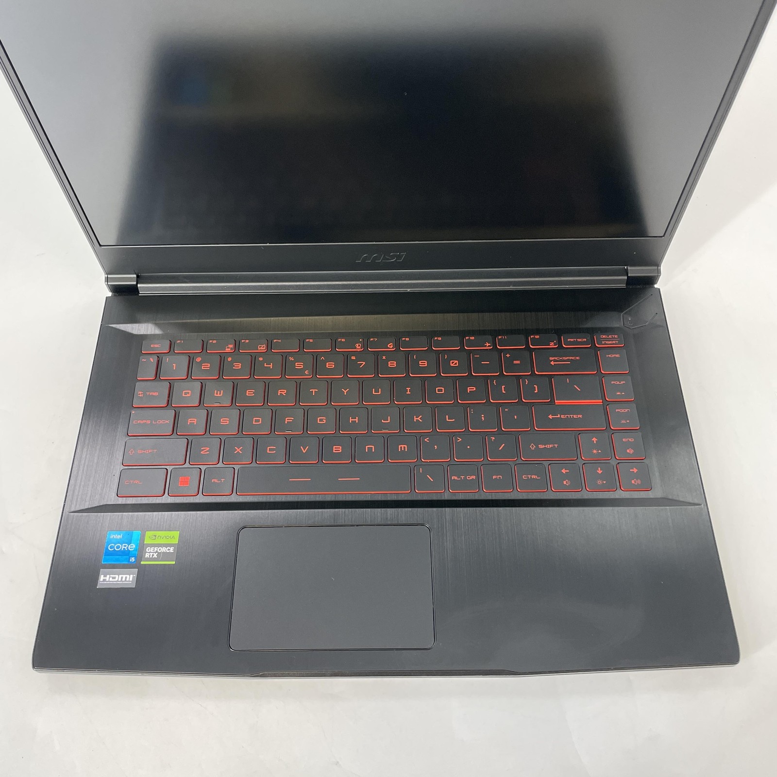 MSI Thin GF63 15.6 FHD 144Hz i5-11400H 2.70GHz 16GB 512GB SSD RTX 3050 Good
