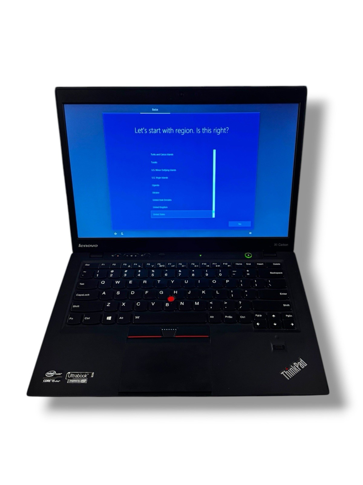 Lenovo ThinkPad X1 Carbon i5-3427U 8GB RAM 240GB SSD Win10 Pro