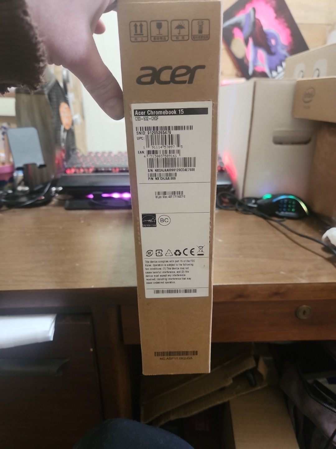 Acer Chromebook 15 CB3-532-C8DF Unopened Brand New Sealed