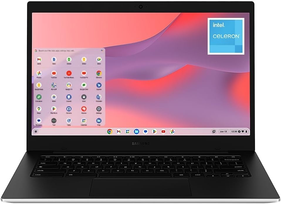 14″ Galaxy Chromebook Go – Durable, 4GB RAM, 64GB SSD, For Students on the Move