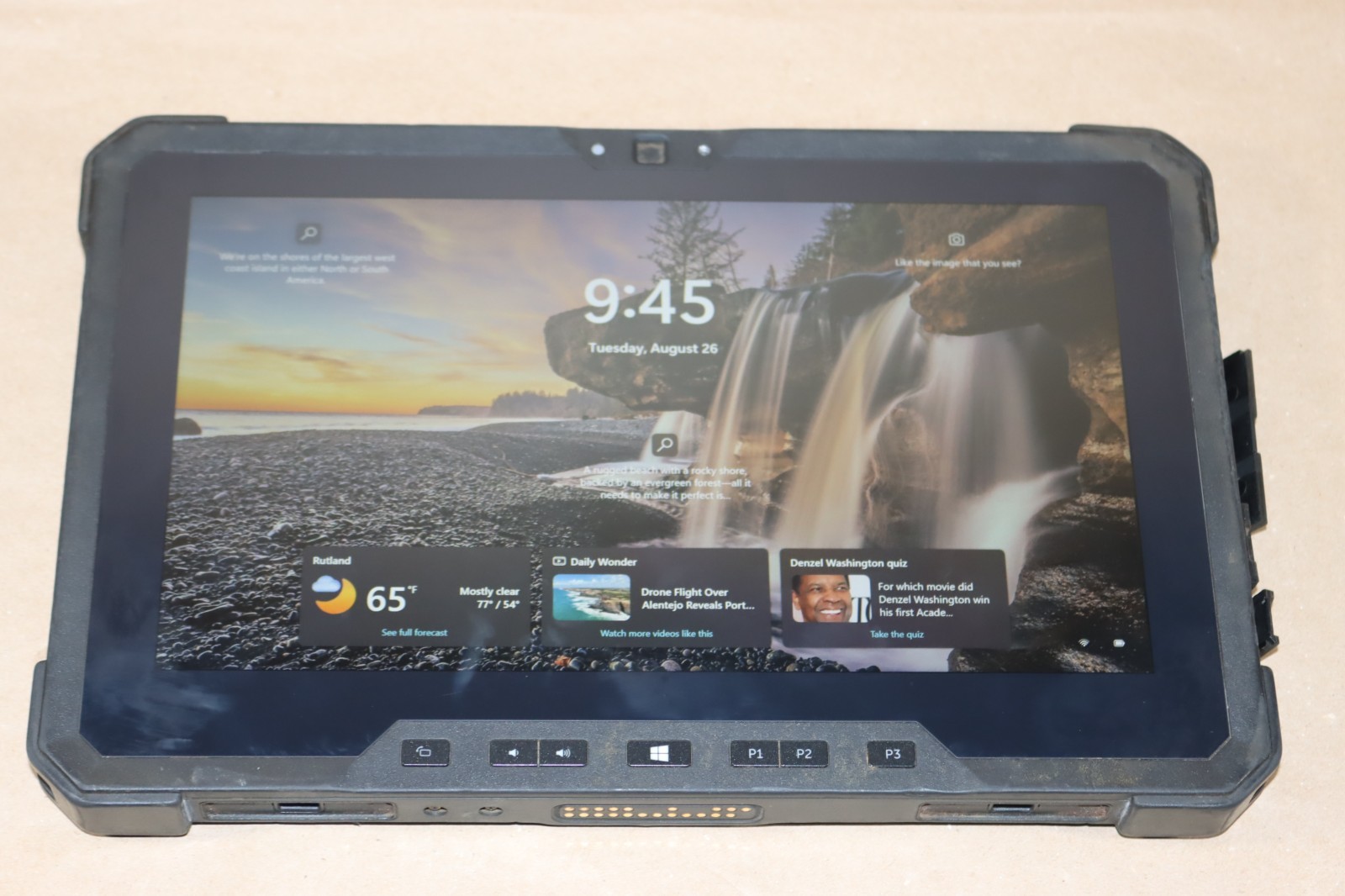 Dell Latitude 7212 Rugged Extreme Tablet Intel Core i5-8350U @ 8GB RAM 256GB SSD