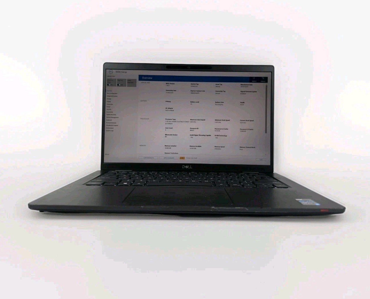 Dell Latitude 7420 FHD i7-1185G7 3.0GHz 16GB No SSD–NO OS
