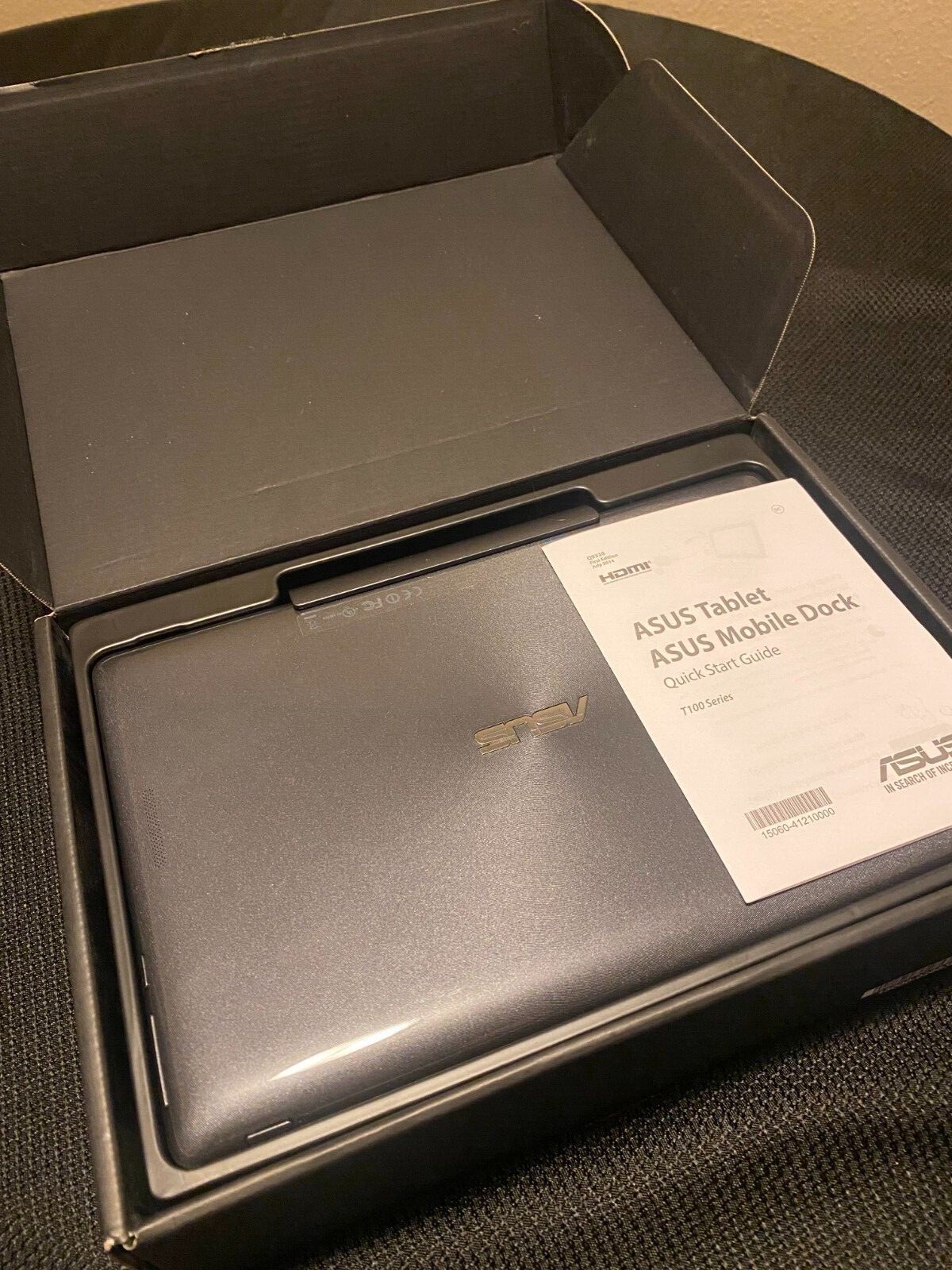 ASUS Transformer Tablet T100TA, USED, factory reset, GRAY, original box, charger