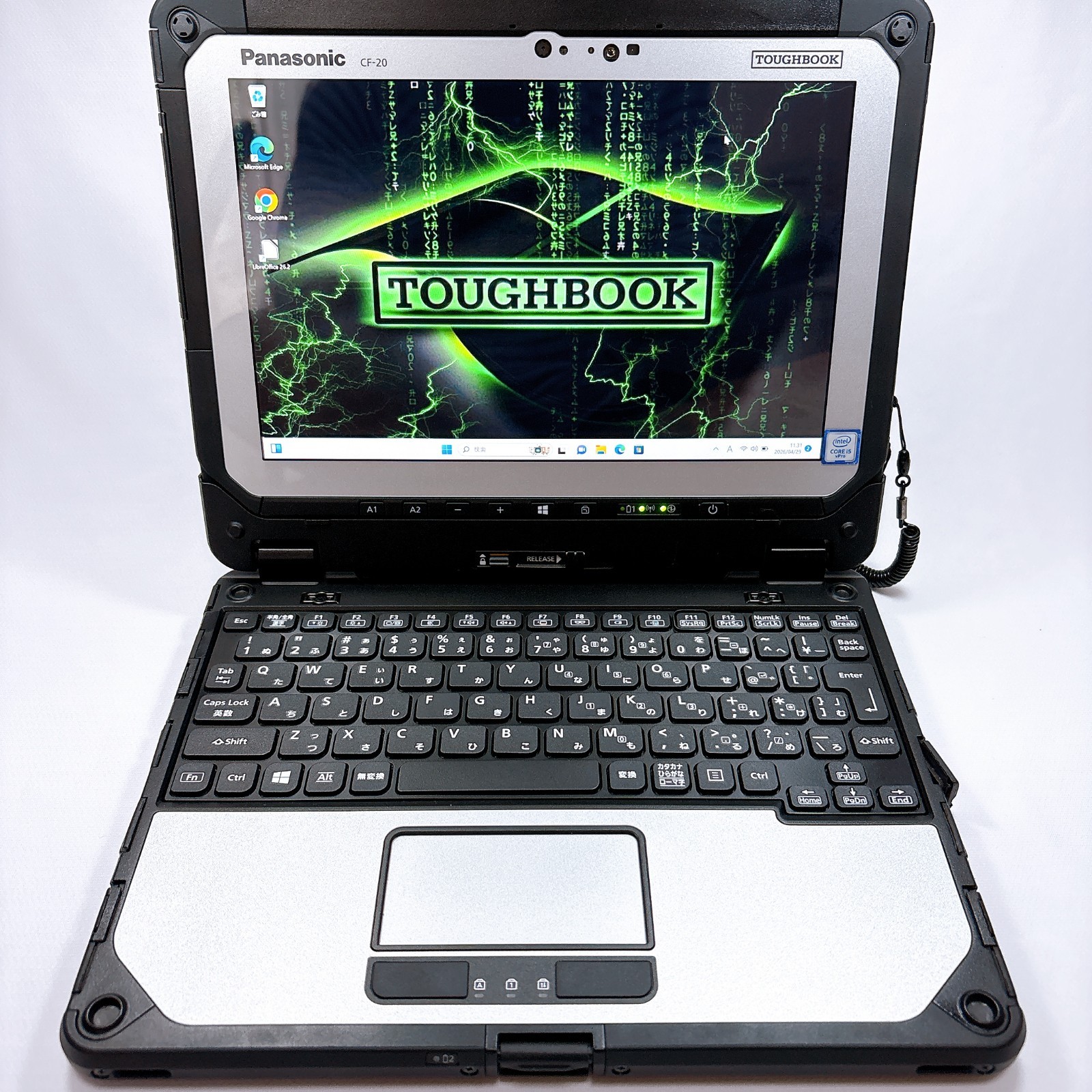 Panasonic ToughBook CF-20 Core i5-7Y57 4GB RAM 500GB SSD 2in1 Convertible_691