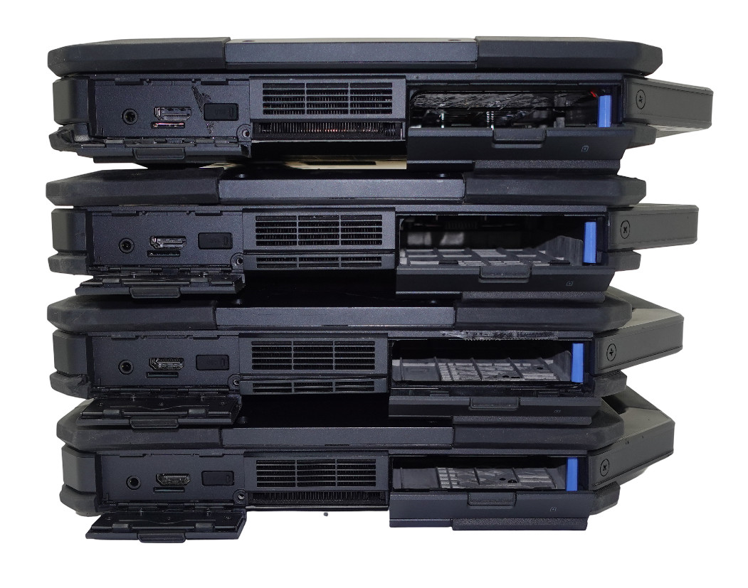 Lot of 4 Dell Latitude 14 Rugged 5414 Core i3-6100U 2.3GHz No SSD – Laptop