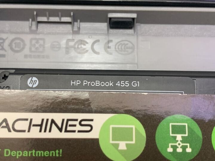 HP ProBook 455 G1 15.5″ AMD A8-5550M @2.1GHz 8GB RAM 500GB HDD Win 10 Pro