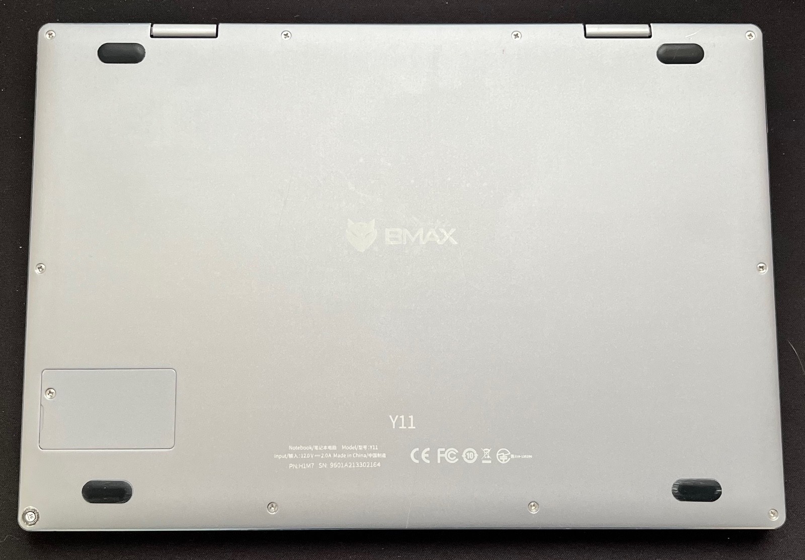 BMAX Y11. 11”. 1.10GHz Intel N4120 Quad-Core.256GB SSD.8GB.Windows 11 Pro (25H2)