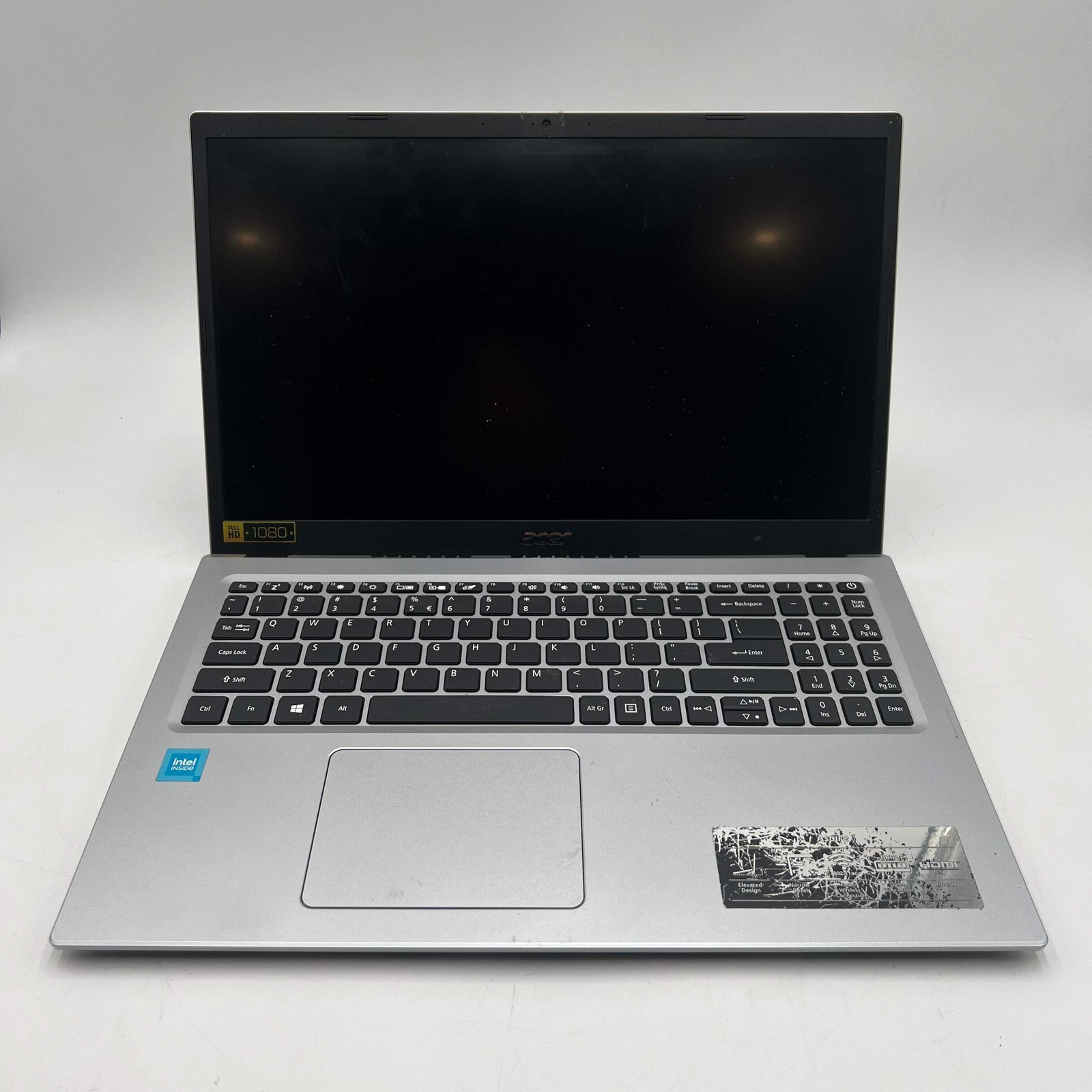 Acer Aspire 1 N20C5 15-inch Laptop 4GB RAM 128GB SSD Silver – Broken Screen