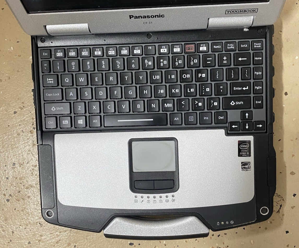 Panasonic Toughbook CF31 MK5 CORE I5-5300U 2.30GHZ 16GB RAM 256GB SSD Win 11 Pro