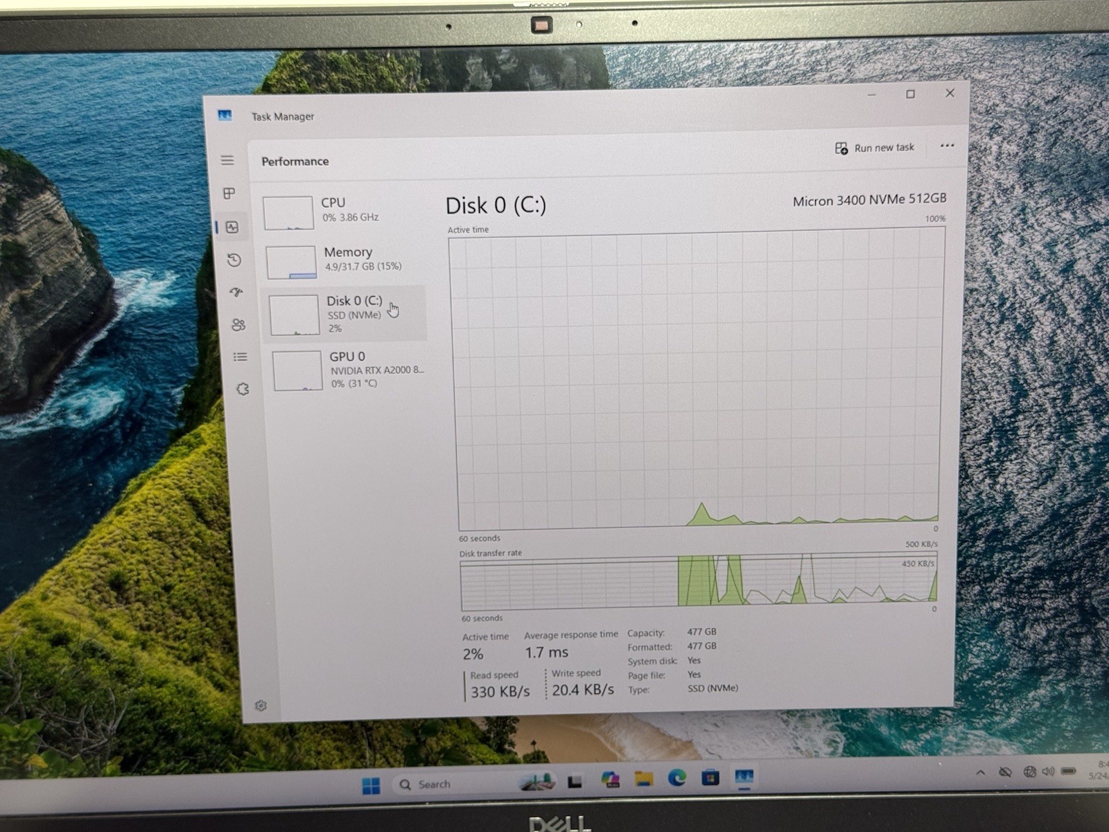 READ – Dell Precision 7670 16″ i7-12850HX 32GB 512GB RTX A2000