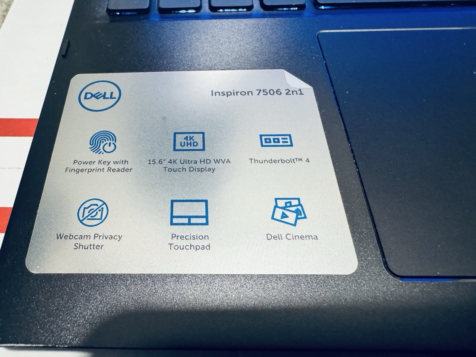 Dell Inspiron 7506 (2-in-1) 15 FHD TOUCH 1.7GHz Intel i7-1165G7 16GB 1TB SSD