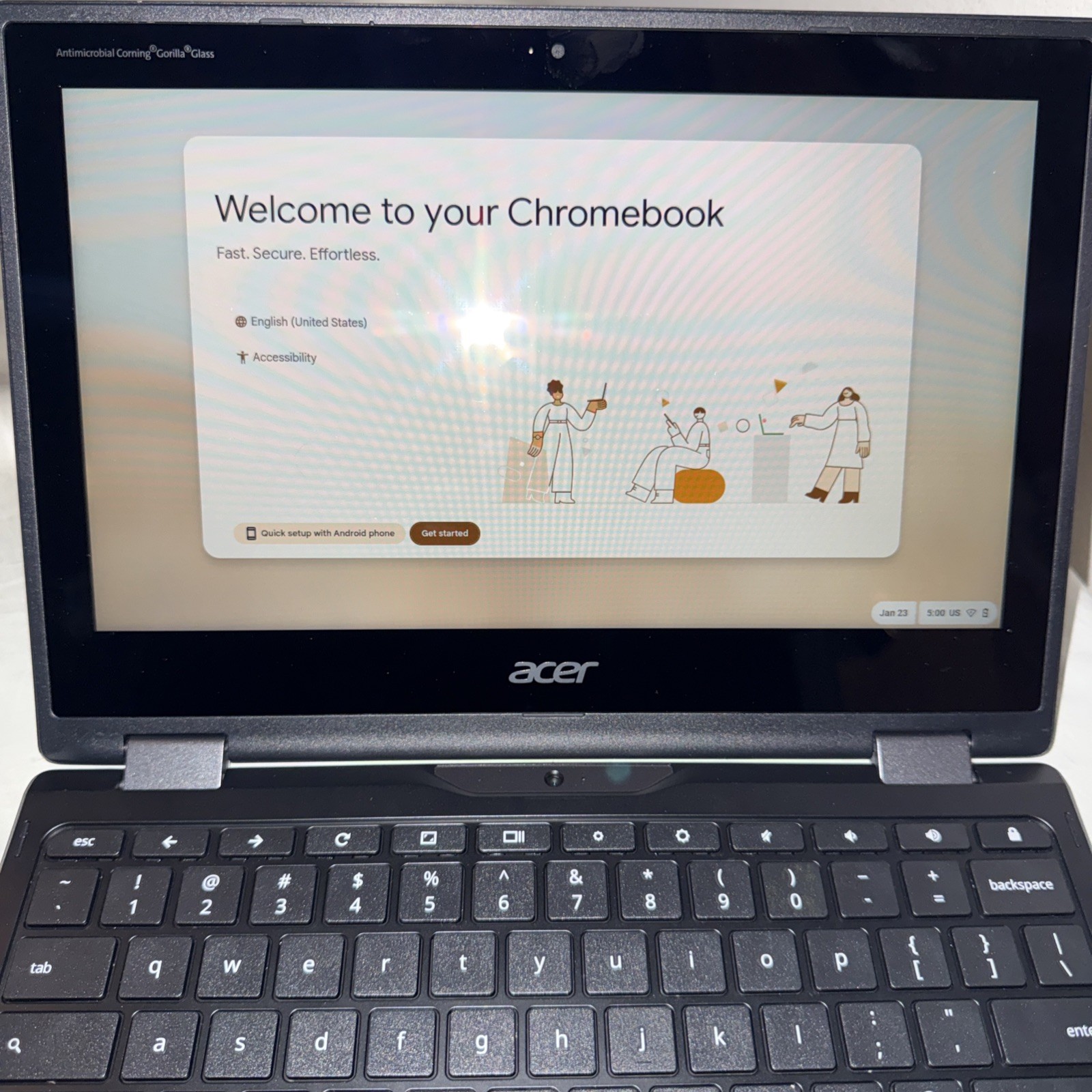 Acer Chromebook Spin 511 R752T-C3M5 11.6″ 32GB, Black