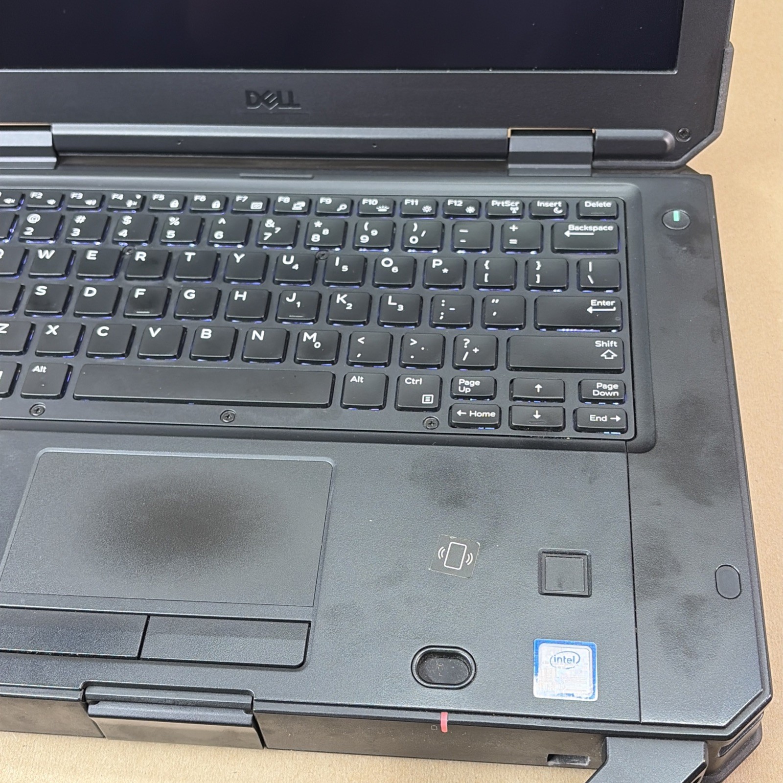 BROKEN KEY Dell Latitude 5424 Rugged 14″ i5-8350U 16GB RAM Touch NO SSD NO OS