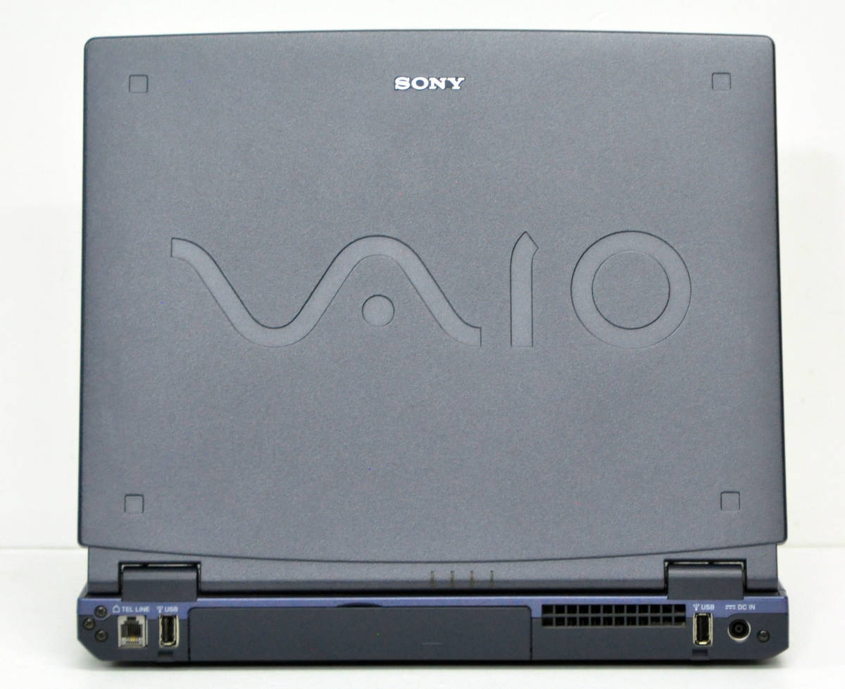 SONY PCG-FX33V BP Celeron 900MHz memory 128MB HDD 40GB BIOS confirmation