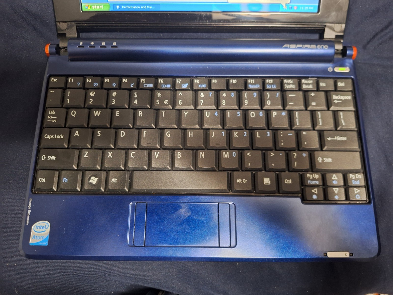 Acer Aspire One ZG5 Mini Laptop w/ Bag, Extra Batteries, Power Cables, & Manual