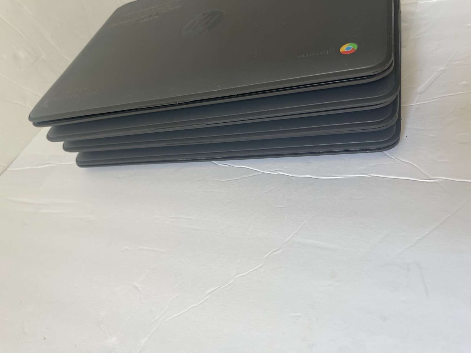 Lot of 4 HP X360 11.6″ Chromebook 2-in-1 TOUCHSCREEN 4GB RAM 32GB *SEE PHOTOS*