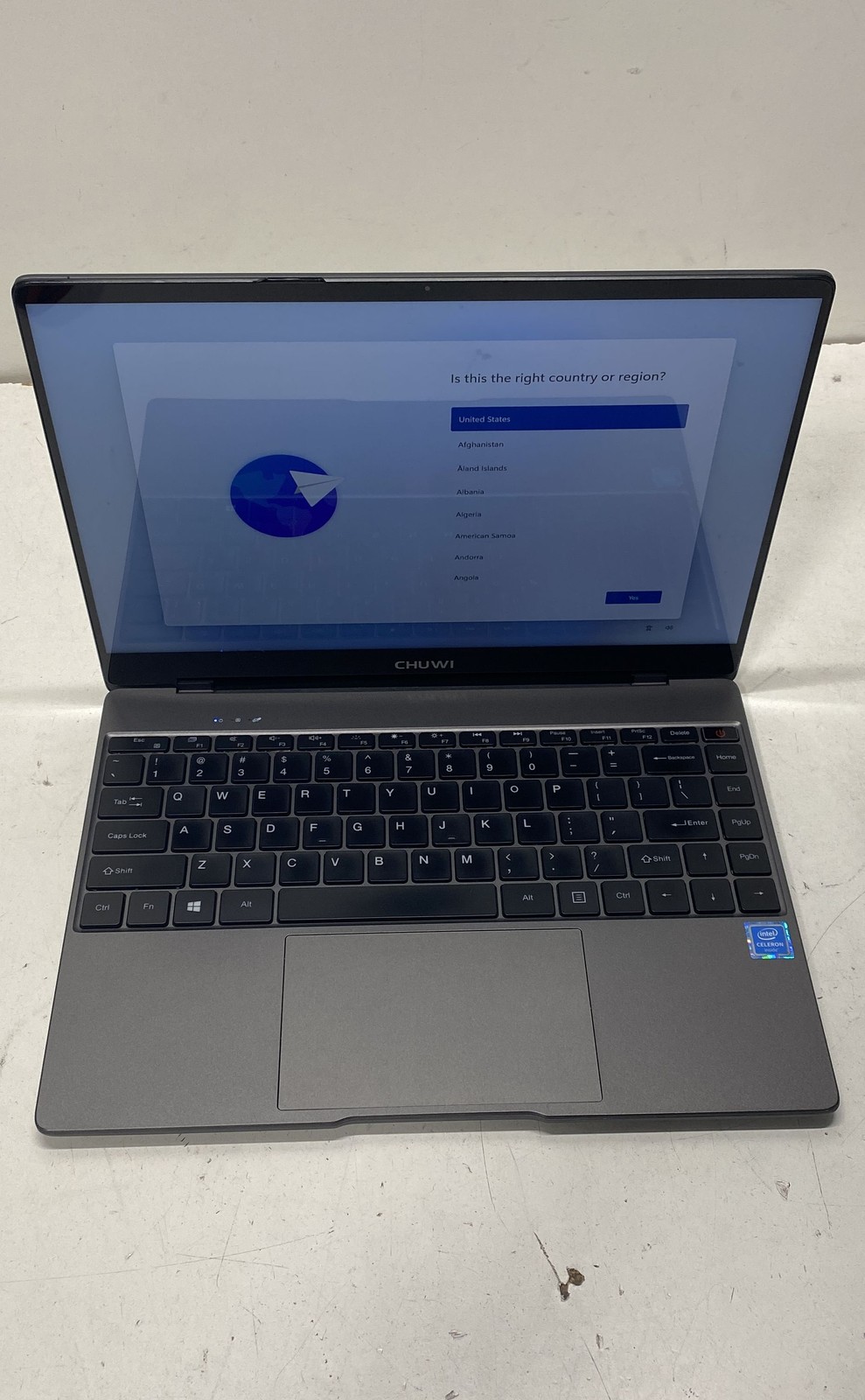 Chuwi LarkBook X 14″ Laptop Intel Celeron 256GB SSD Windows 11 Tested Working