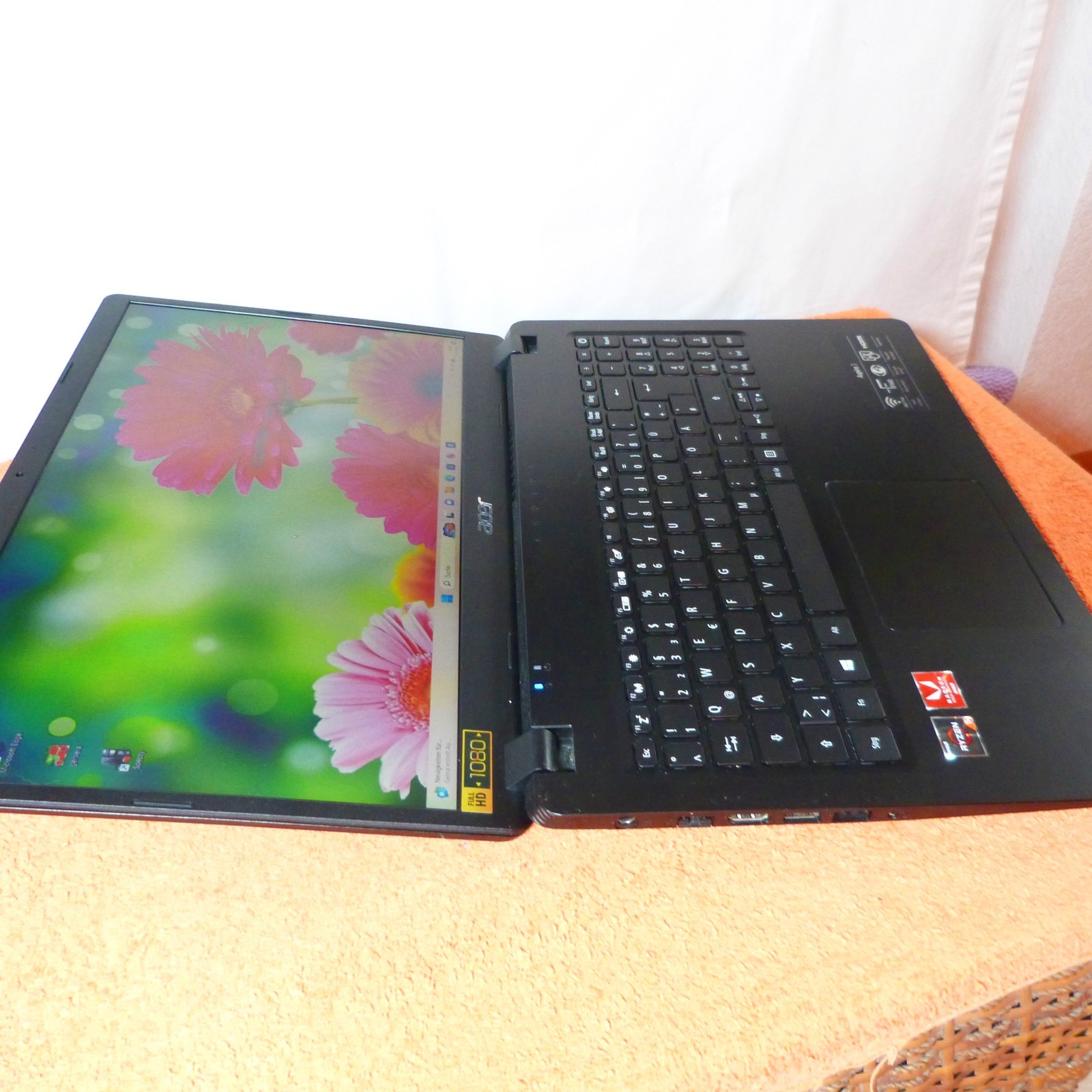 Acer A315 15″ FULLHD Ultrabook l SSD Windows 11 Pro 64l Ryzen 5 AMD I HDMI