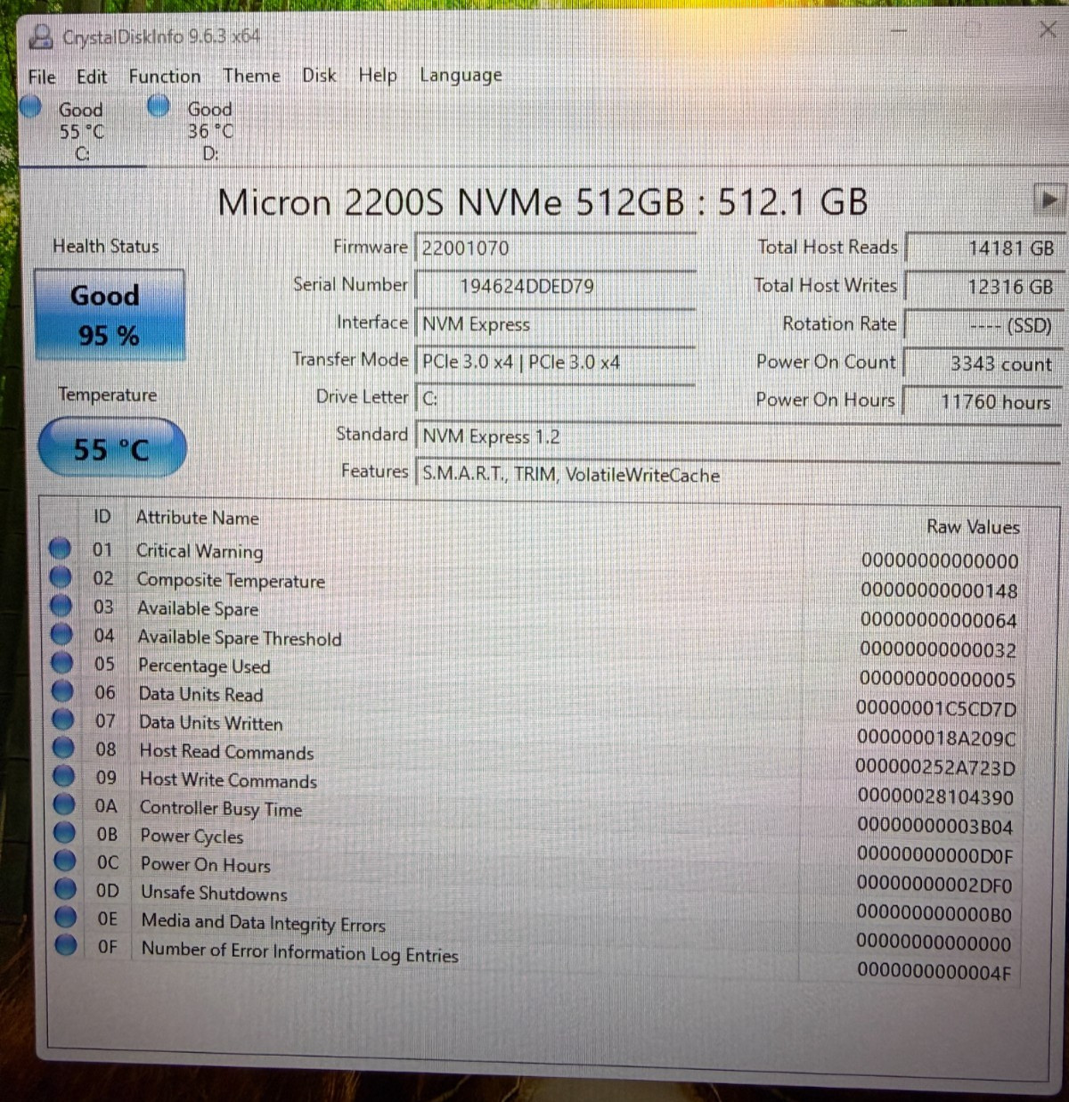 DELL PRECISION 7760 17.3″ i9-11950H 32GB (2) 512GB NVIDIA RTX A3000 WIN 11 PRO