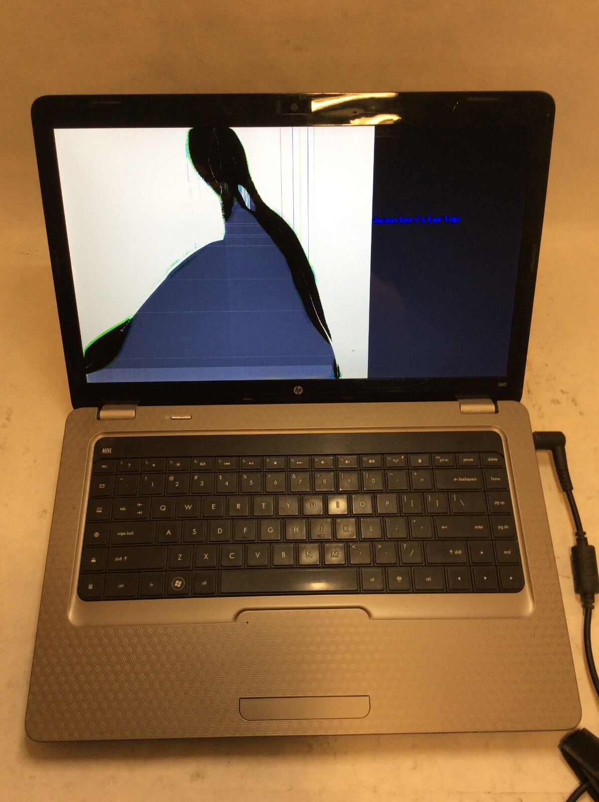 HP G62-234DX Laptop 15″ Intel Core i3 1st Gen DAMAGED SCREEN -PP