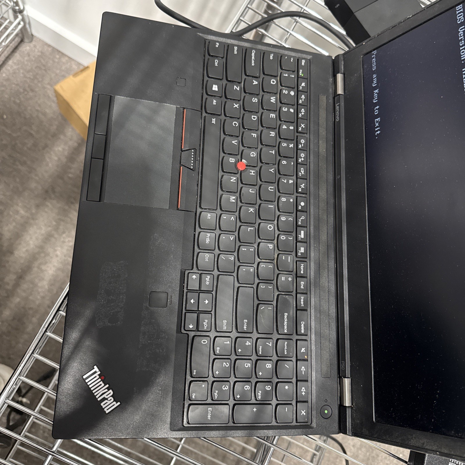 Lenovo Thinkpad P50 Intel Xeon E3-1505M 16GB RAM No HDD NO SSD NO OS Laptop