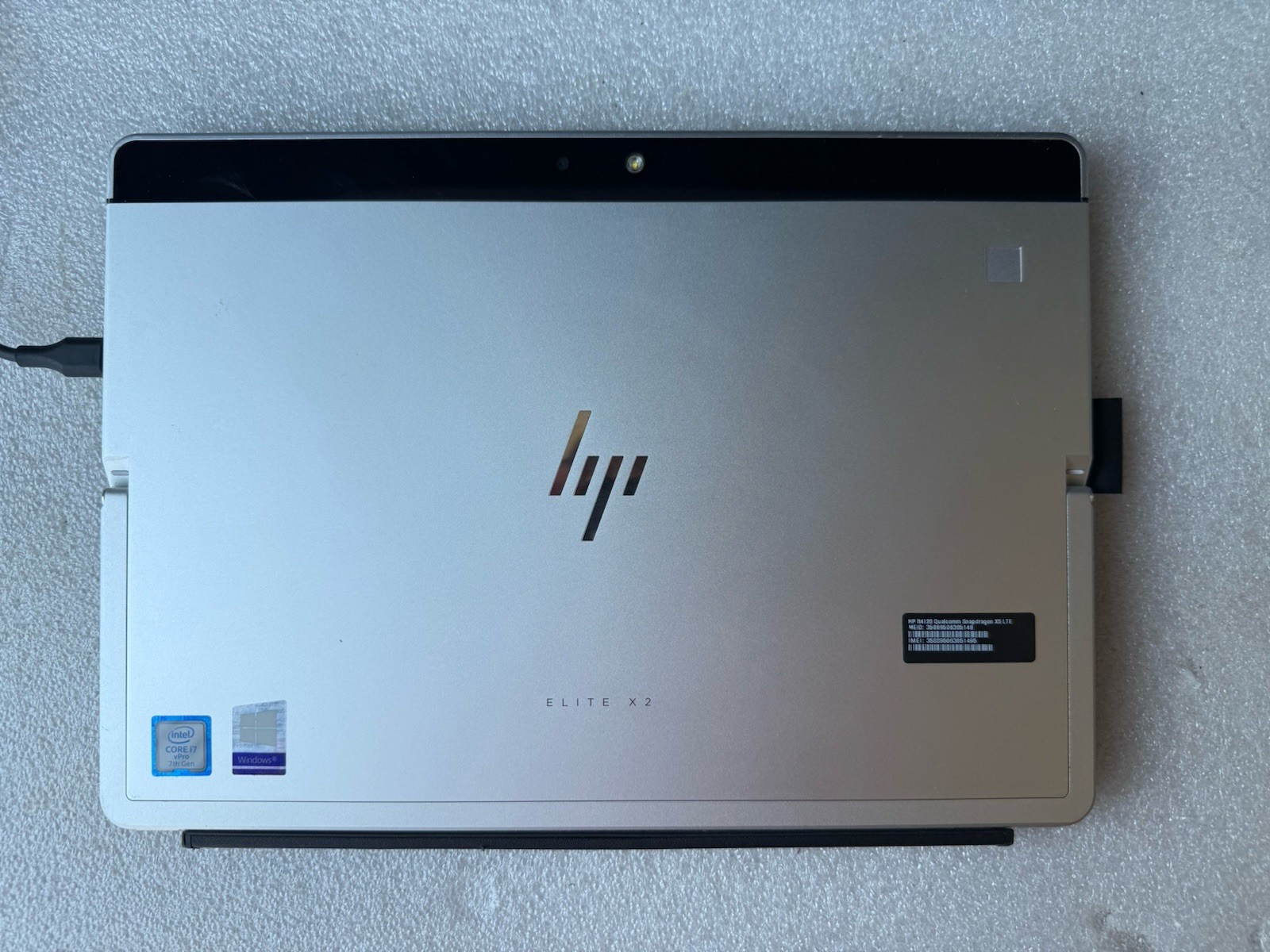 HP Elite X2 1012 G2 12.3″ i7-7600U 2.80GHz 16GB RAM (No SSD OS) w/Keyboard & PS