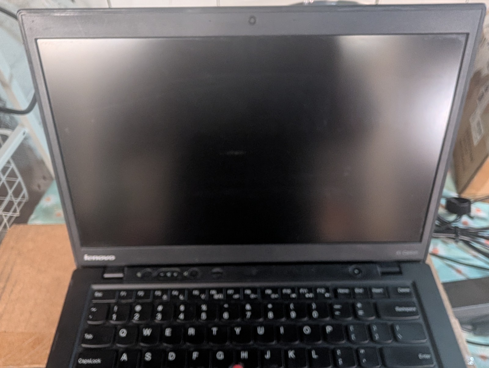 LENOVO THINKPAD X1 CARBON 1st Gen Intel i5-3427U 4GB RAM WORKS but NO Battery