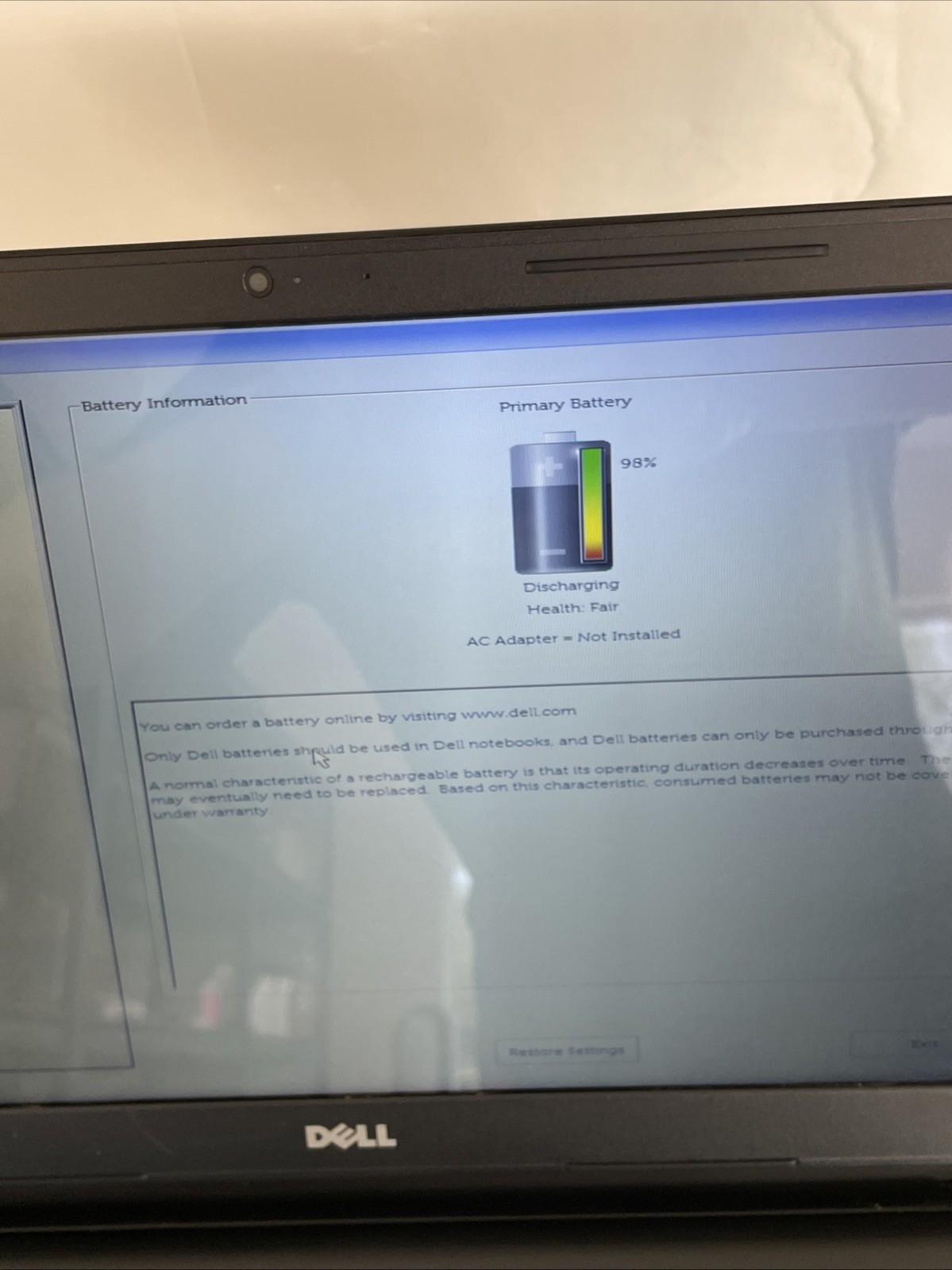 Dell Inspiron 15 3567 | Intel i5-7200U 2.50GHz | 12GB RAM | No HDD | Bad Screen