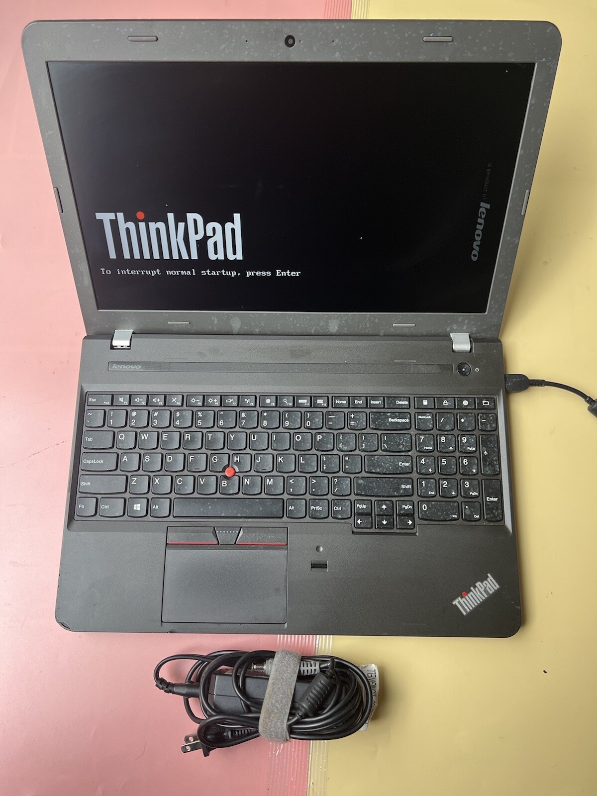 LENOVO THINKPAD EDGE E550 15.6” Core i3-4005U 4GB RAM 500GB HDD WEBCAM 1920X1080