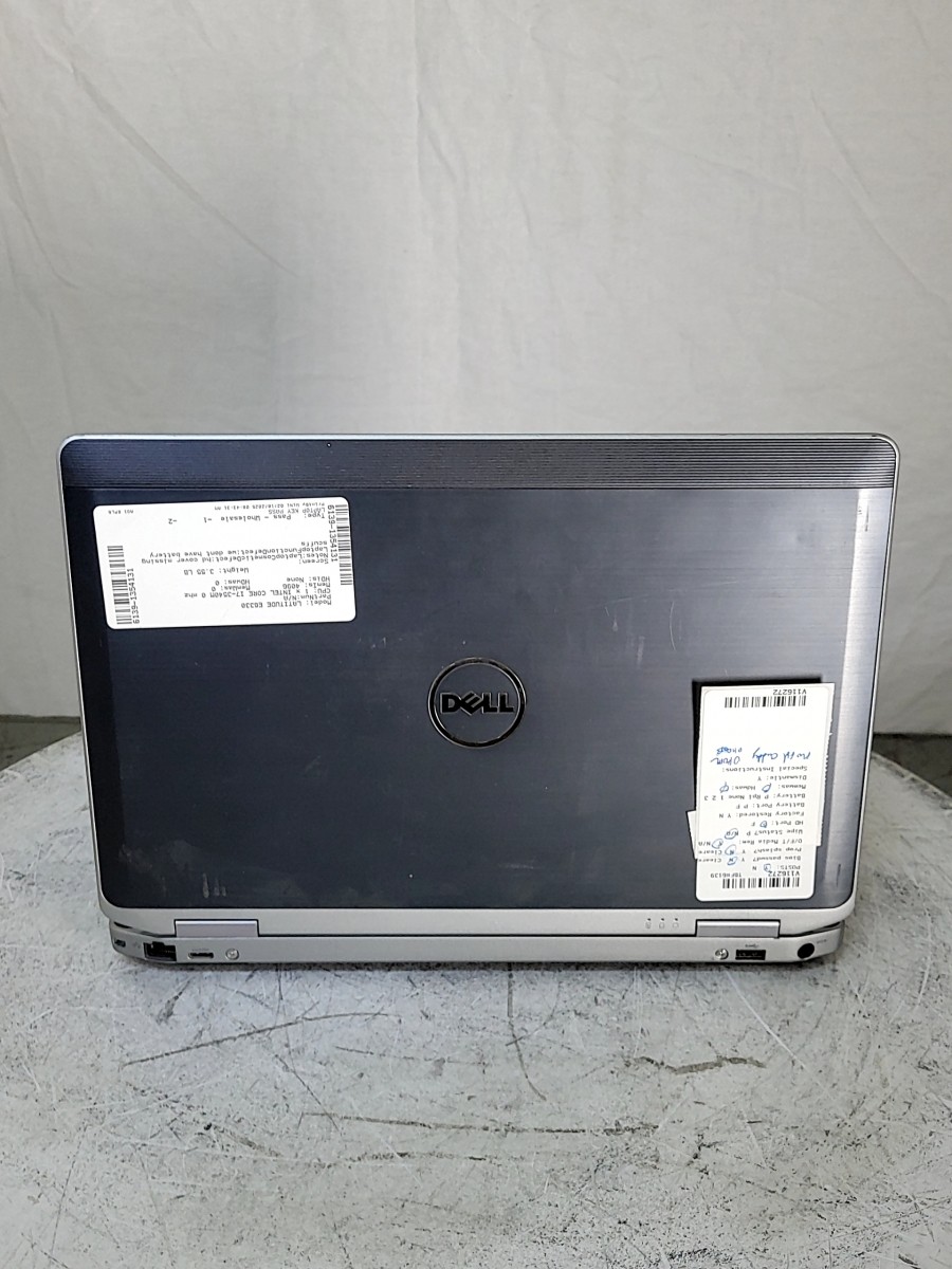 DELL LATITUDE E6330 13.3″ Laptop Intel Core I7-3540M 4GB SEE NOTES