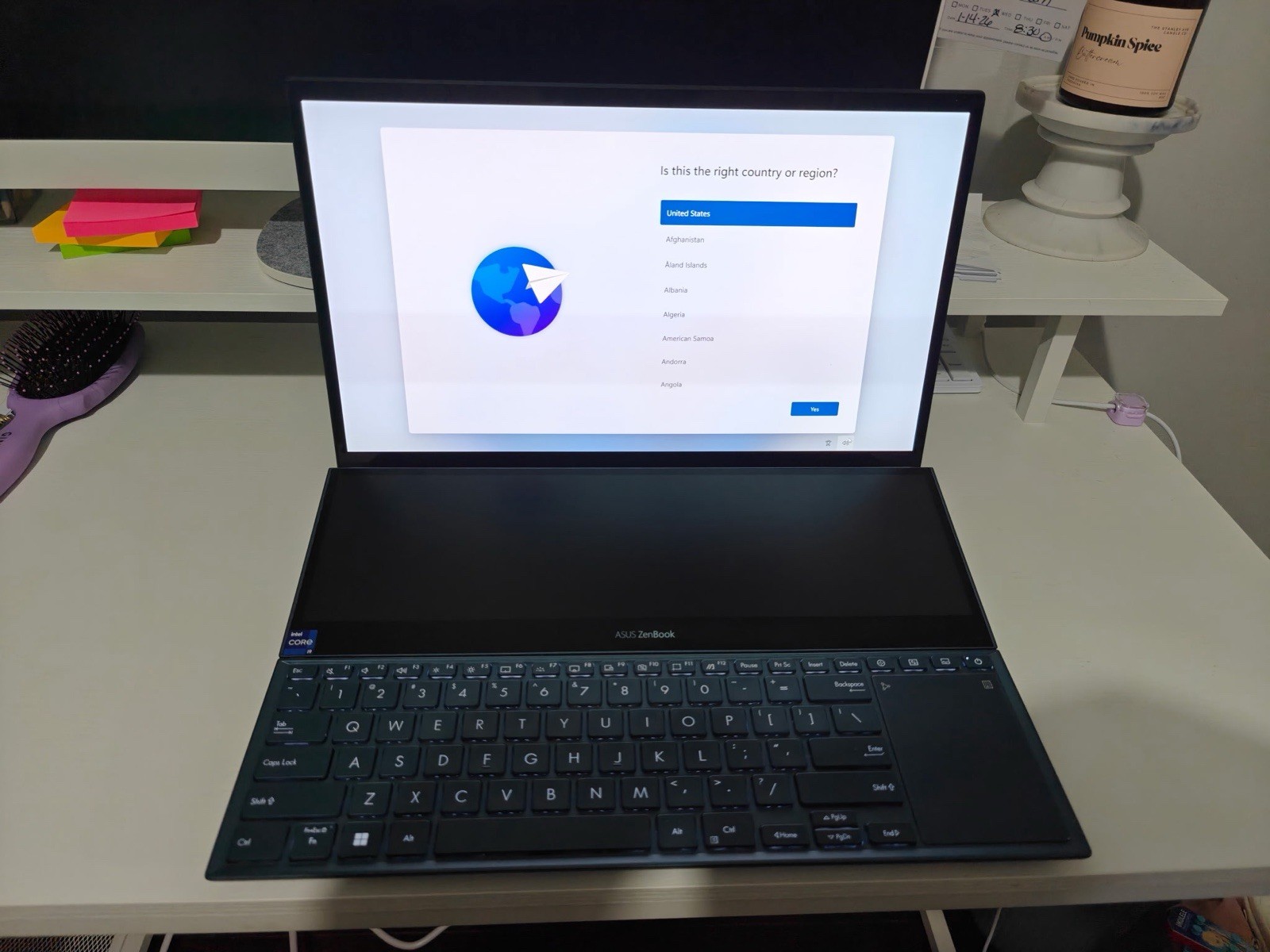 Asus Zenbook Pro Duo 15 TOUCH 2.50GHz i9-12th Gen 32GB 1TB RTX 3060 -SPLIT FRAME